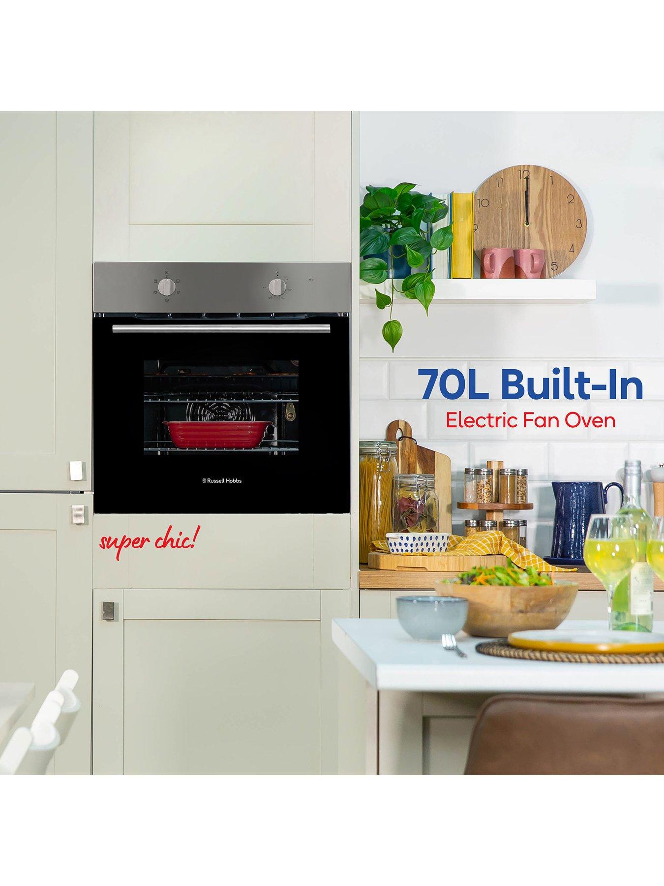  image of russell-hobbs-rhfeo7004ss-stainless-steel-70l-built-in-electric-fan-oven