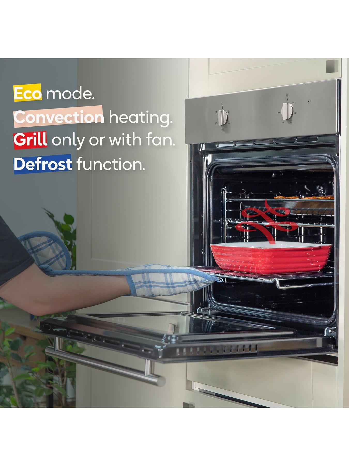  image of russell-hobbs-rhfeo7004ss-stainless-steel-70l-built-in-electric-fan-oven