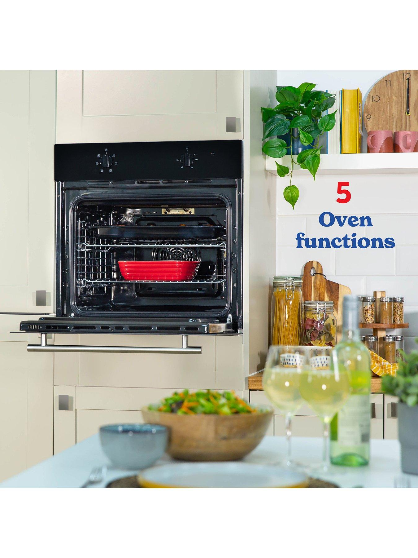 Image 3 of 7 of Russell Hobbs RHFEO7004B Black 70L Built In Electric Fan Oven