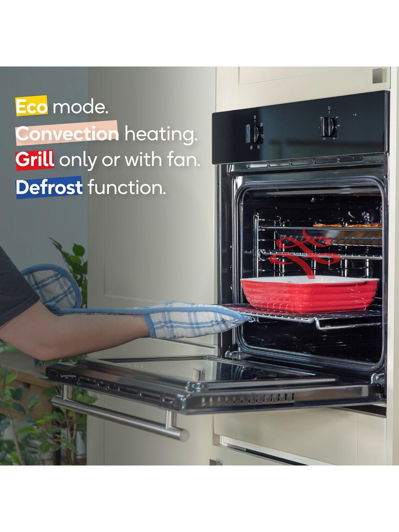  image of russell-hobbs-rhfeo7004b-black-70l-built-in-electric-fan-oven