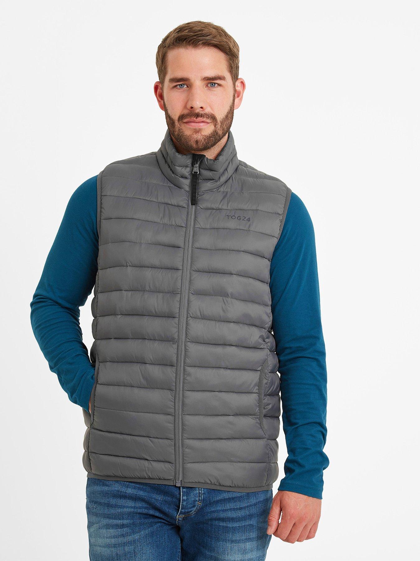 Mens gilet store north face sale