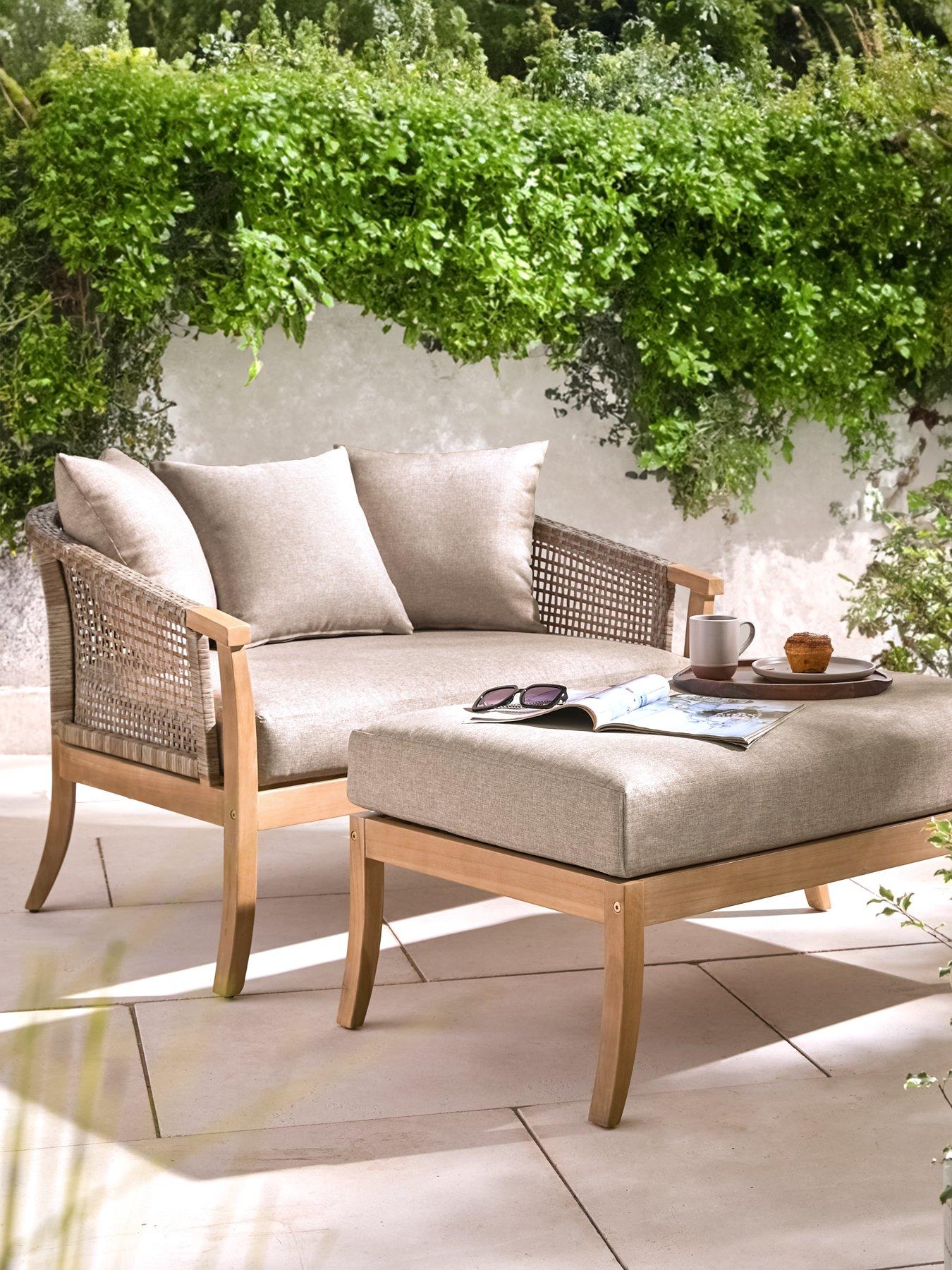 undefined Ashmore Snuggle Chair and Foot Rest/Table