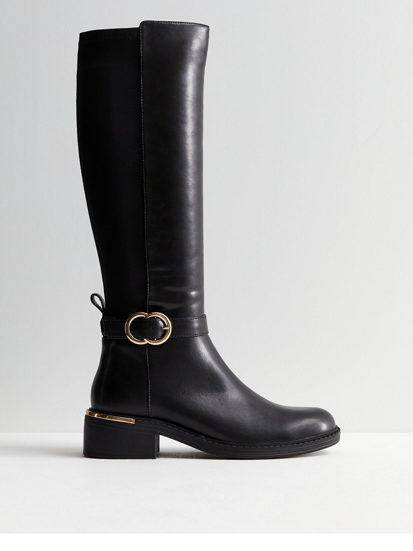 New look knee high boots hotsell