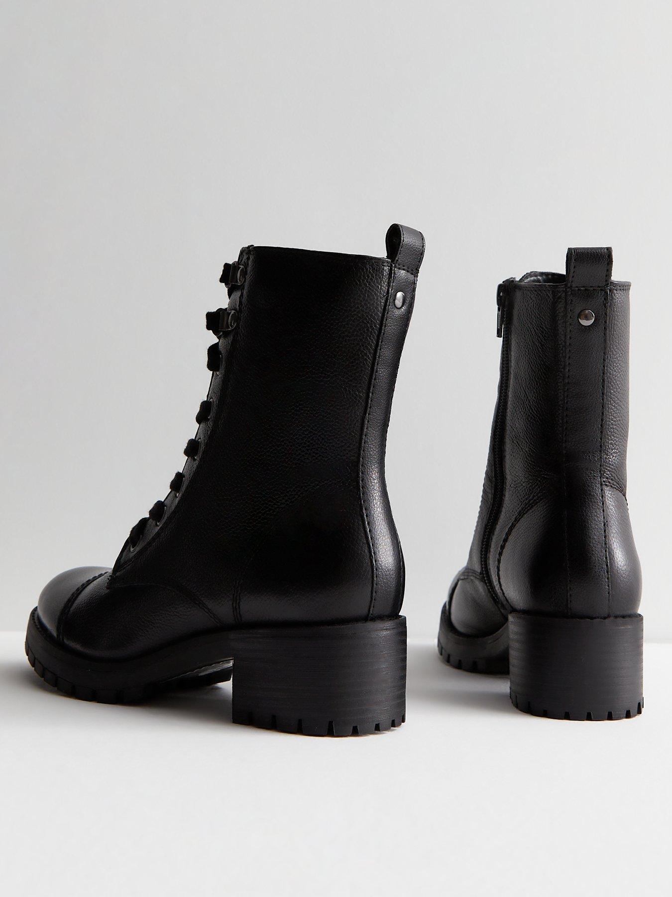 Biker boots hot sale new look