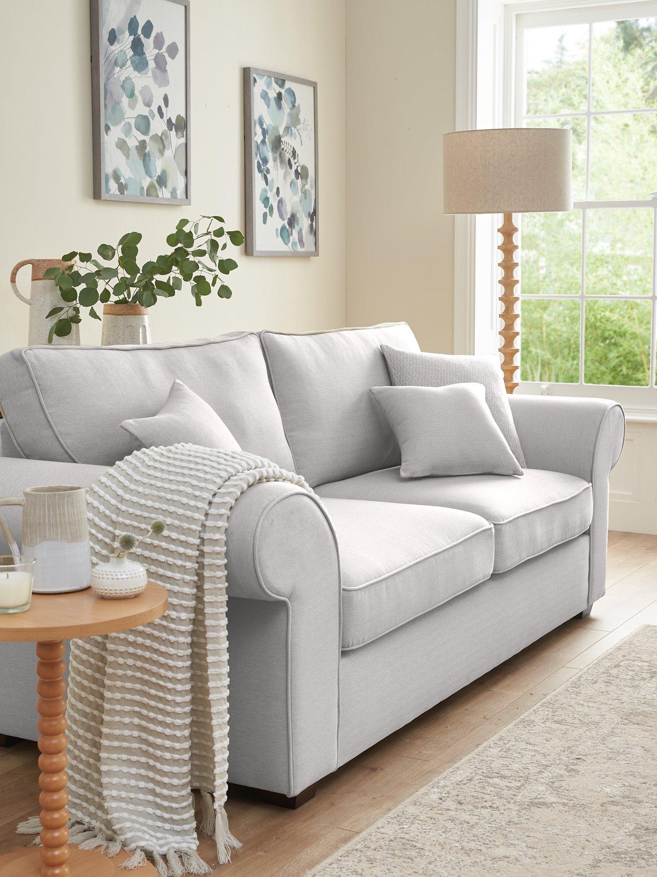 Very Home Beatrice 3 Seater Herringbone Sofa FSC Certified