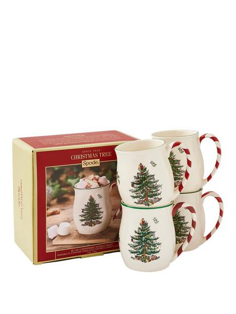 spode-christmas-tree-set-of-4-christmas-mugs-with-peppermint-handle