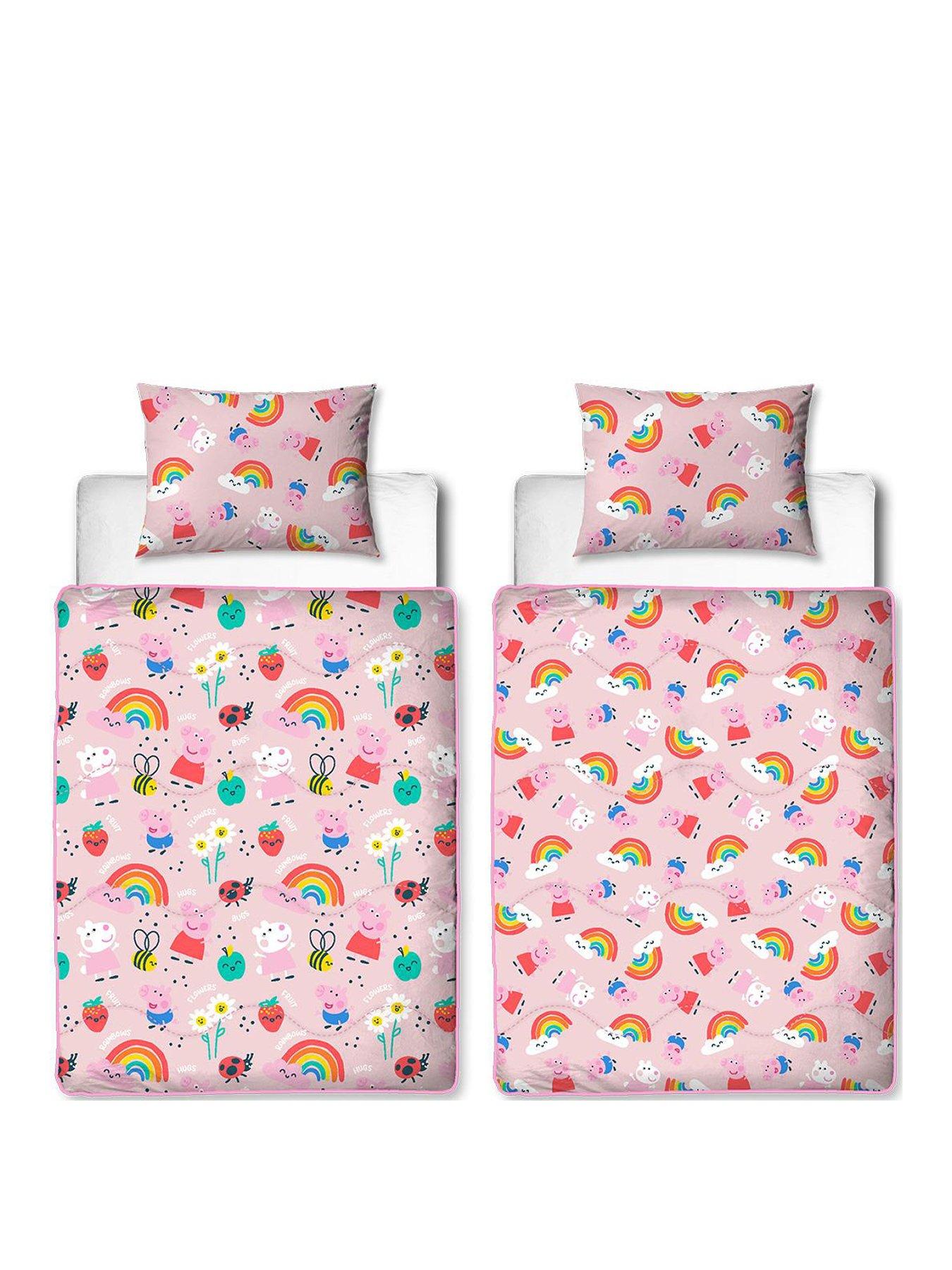  image of peppa-pig-lovely-single-coverless-45-tog-duvet