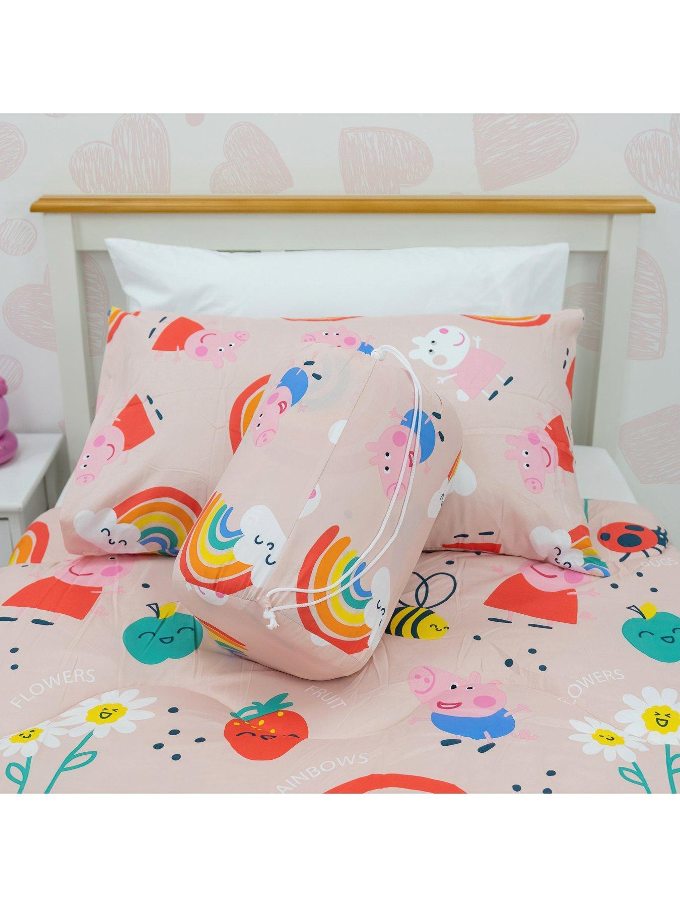  image of peppa-pig-lovely-single-coverless-45-tog-duvet