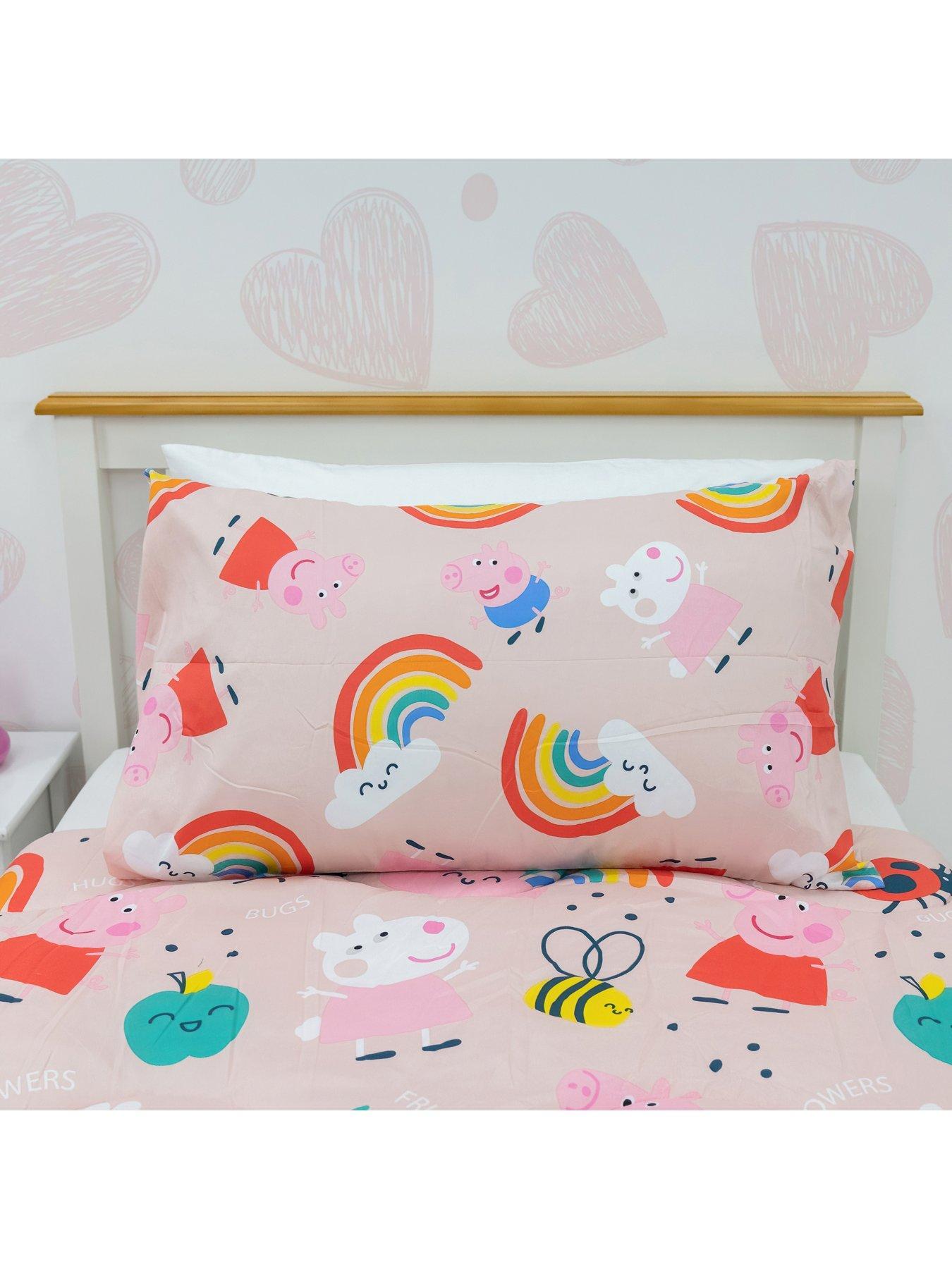  image of peppa-pig-lovely-single-coverless-45-tog-duvet