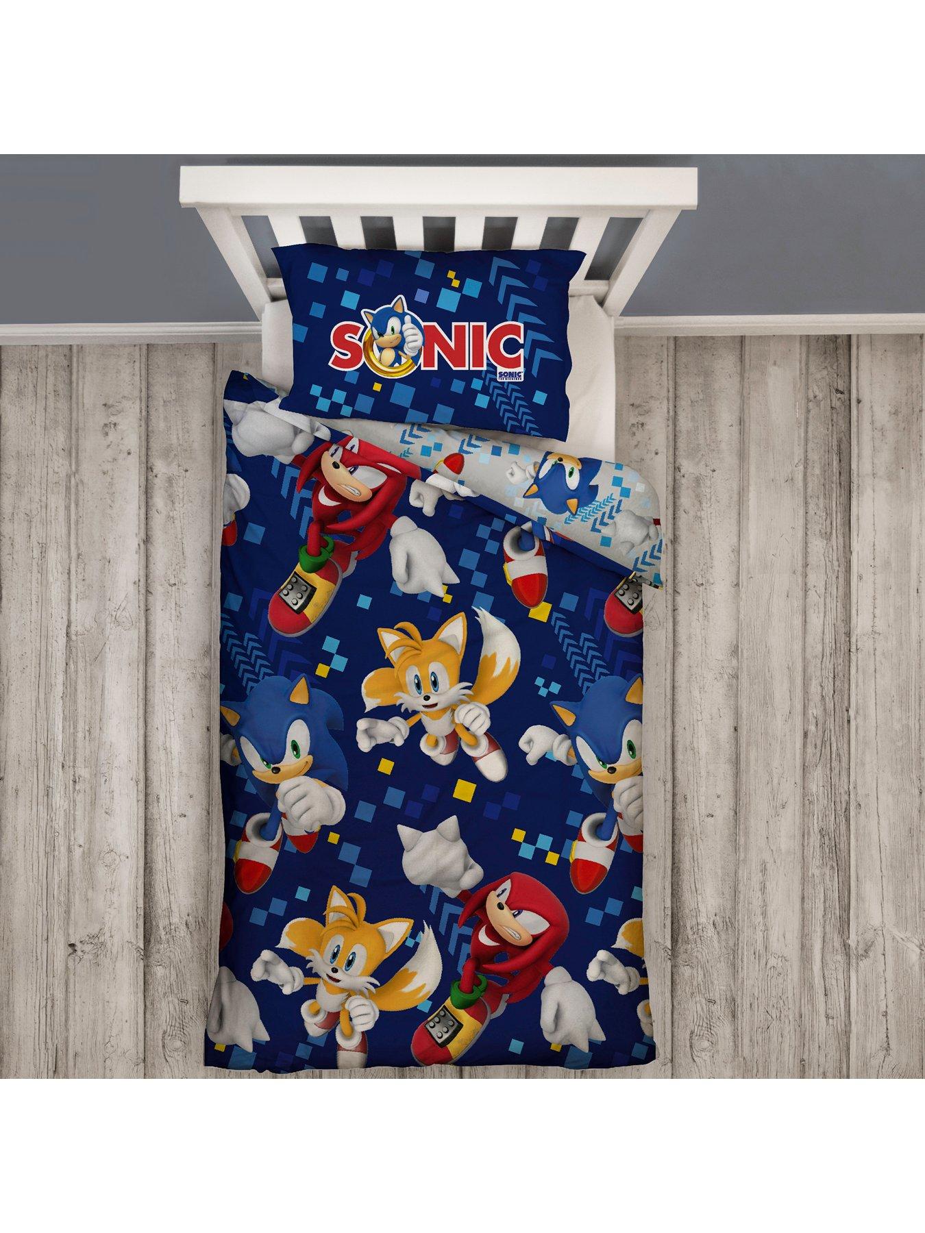 undefined Sonic Bounce Single Duvet Cover Set - Multi