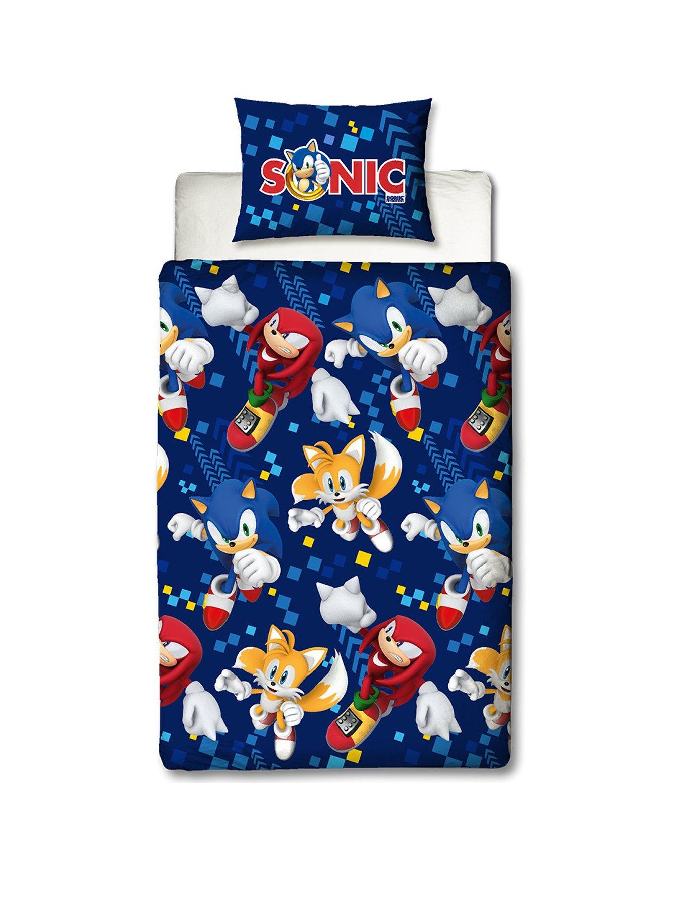 Image 2 of 7 of Sonic the Hedgehog Sonic Bounce Single Duvet Cover Set - Multi