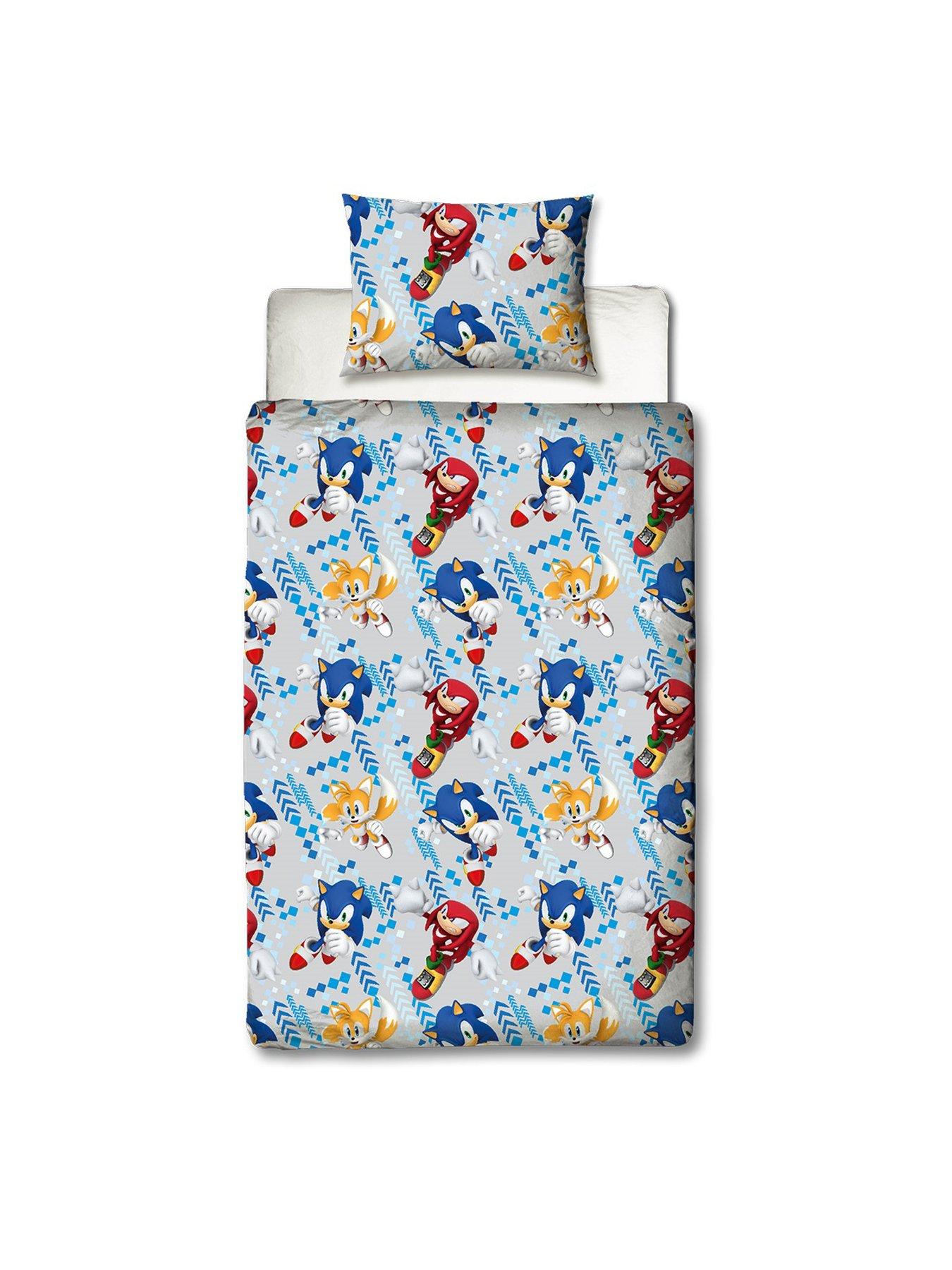Image 3 of 7 of Sonic the Hedgehog Sonic Bounce Single Duvet Cover Set - Multi