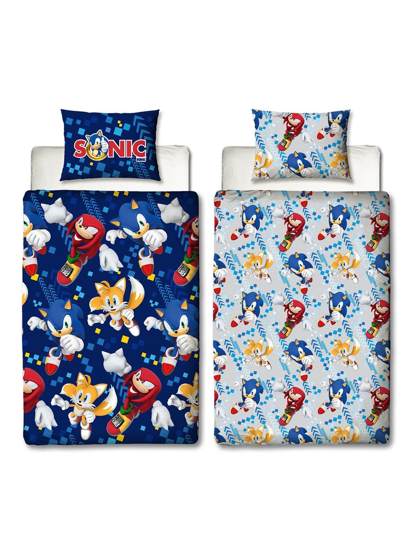 Image 4 of 7 of Sonic the Hedgehog Sonic Bounce Single Duvet Cover Set - Multi