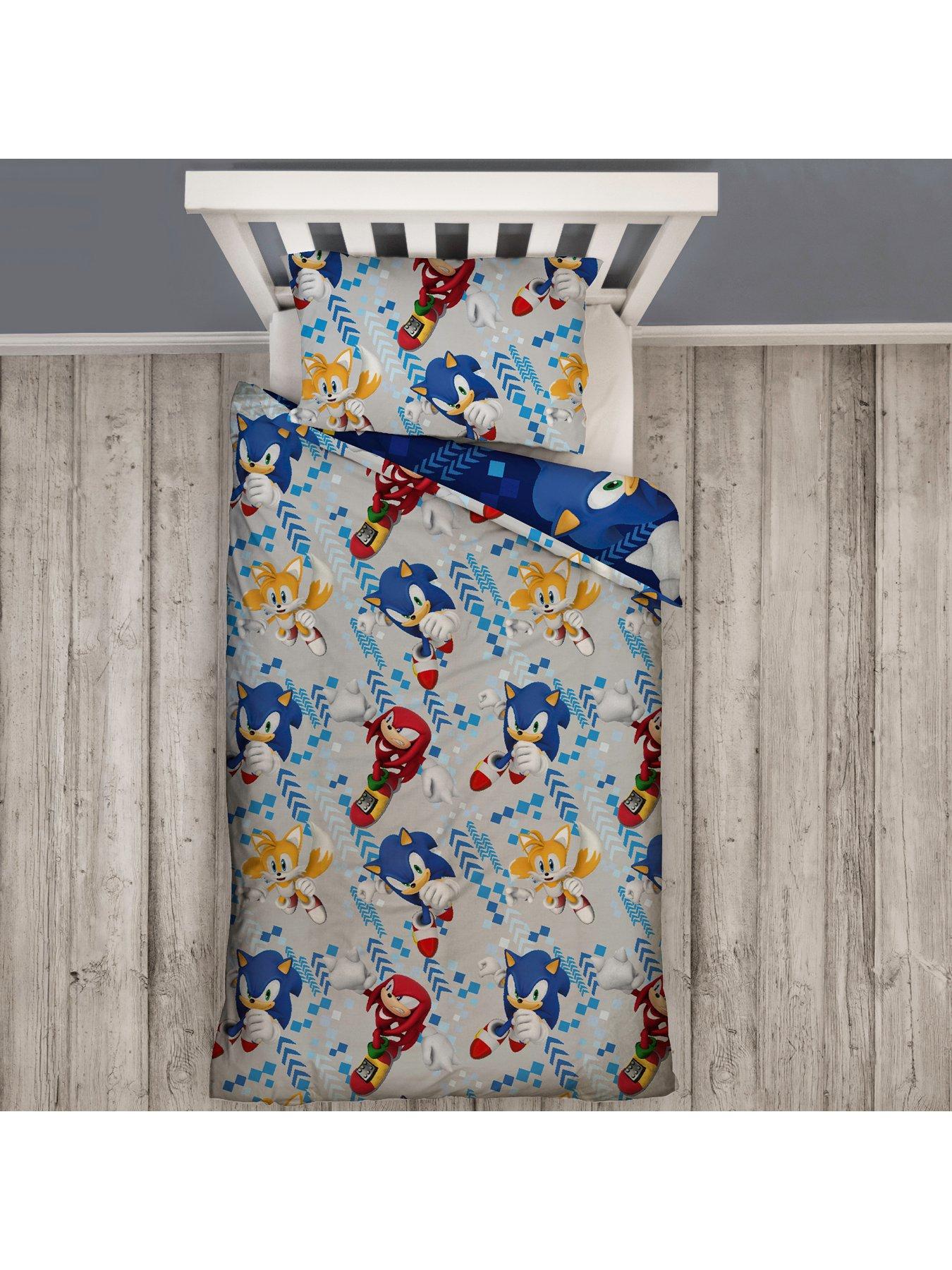 Image 5 of 7 of Sonic the Hedgehog Sonic Bounce Single Duvet Cover Set - Multi