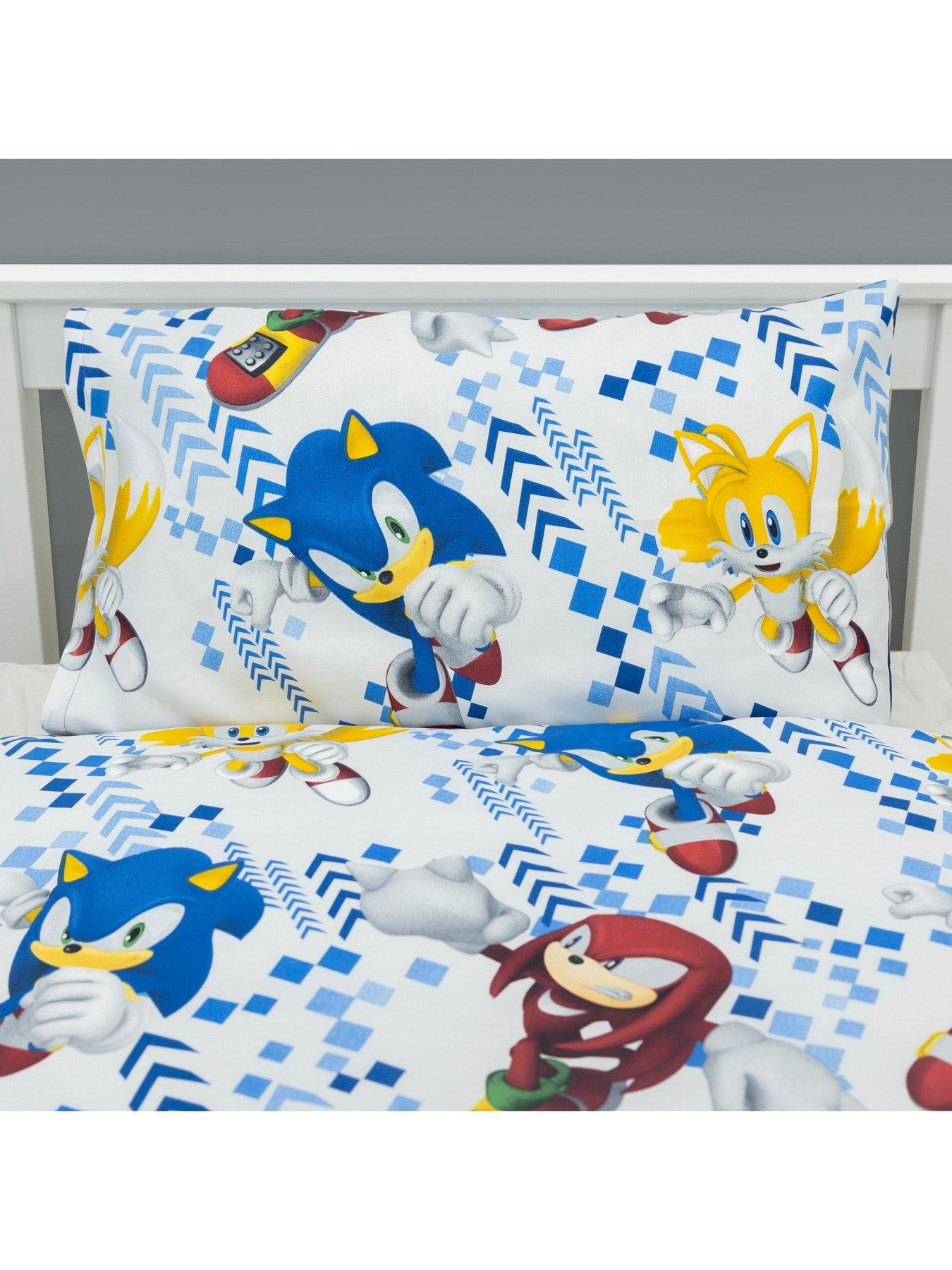 Image 7 of 7 of Sonic the Hedgehog Sonic Bounce Single Duvet Cover Set - Multi