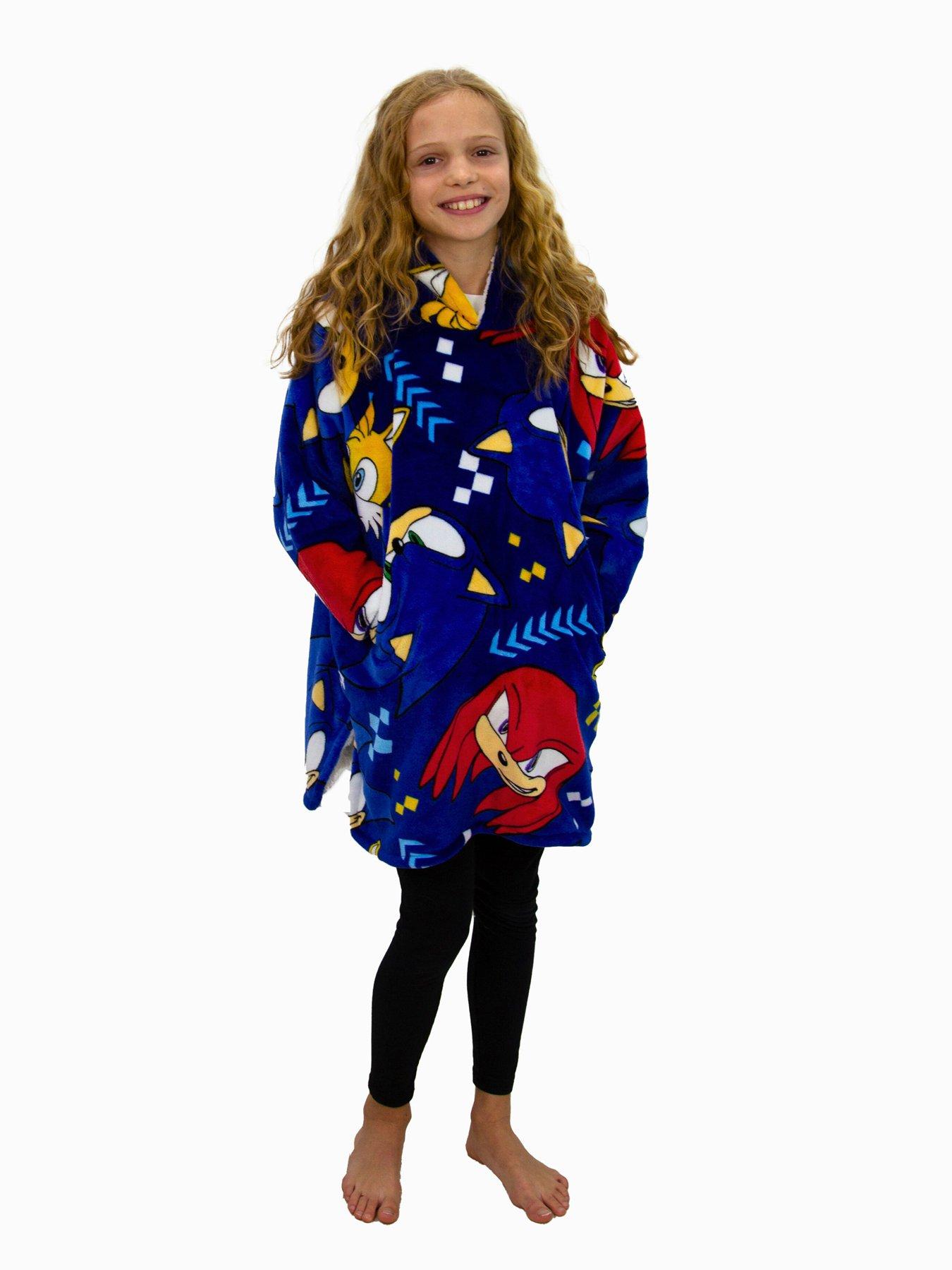 sonic-the-hedgehog-sonic-go-hooded-wearable-fleece-kids-med-multi