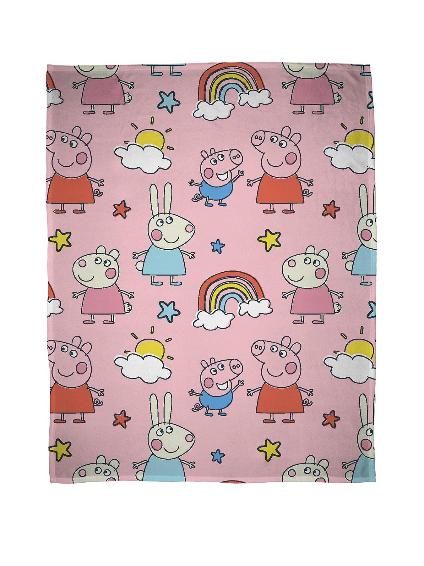  image of peppa-pig-playful-fleece-blanket