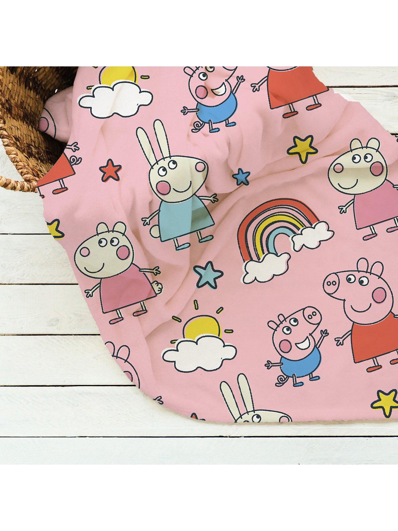  image of peppa-pig-playful-fleece-blanket