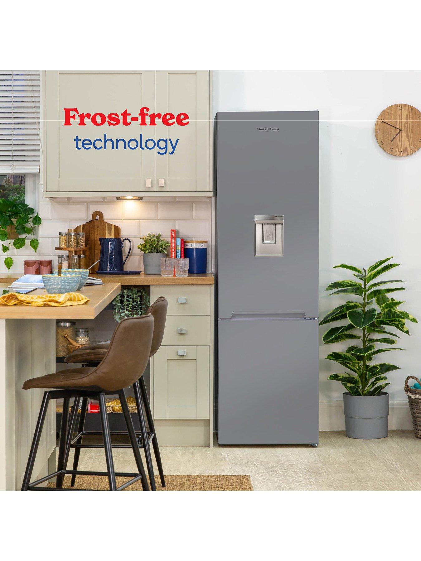 Tall slimline fridge freezer deals 50cm wide frost free