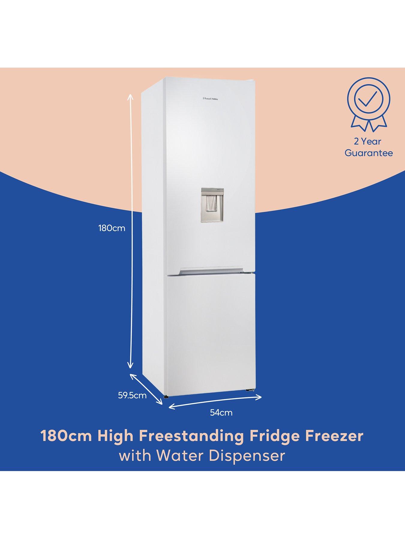 Russell Hobbs RH180FFFF55WD 54cm Wide, 180cm Tall, FrostFree Fridge