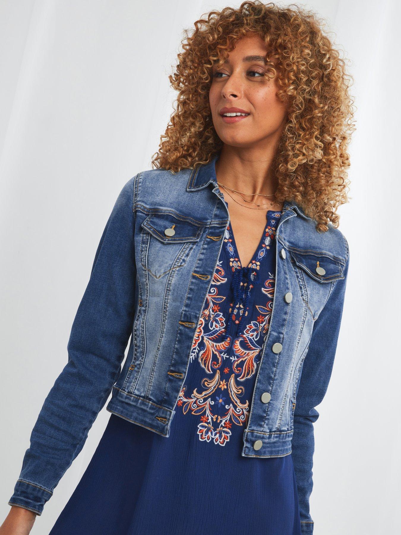 undefined Essentials Denim Jacket - Blue