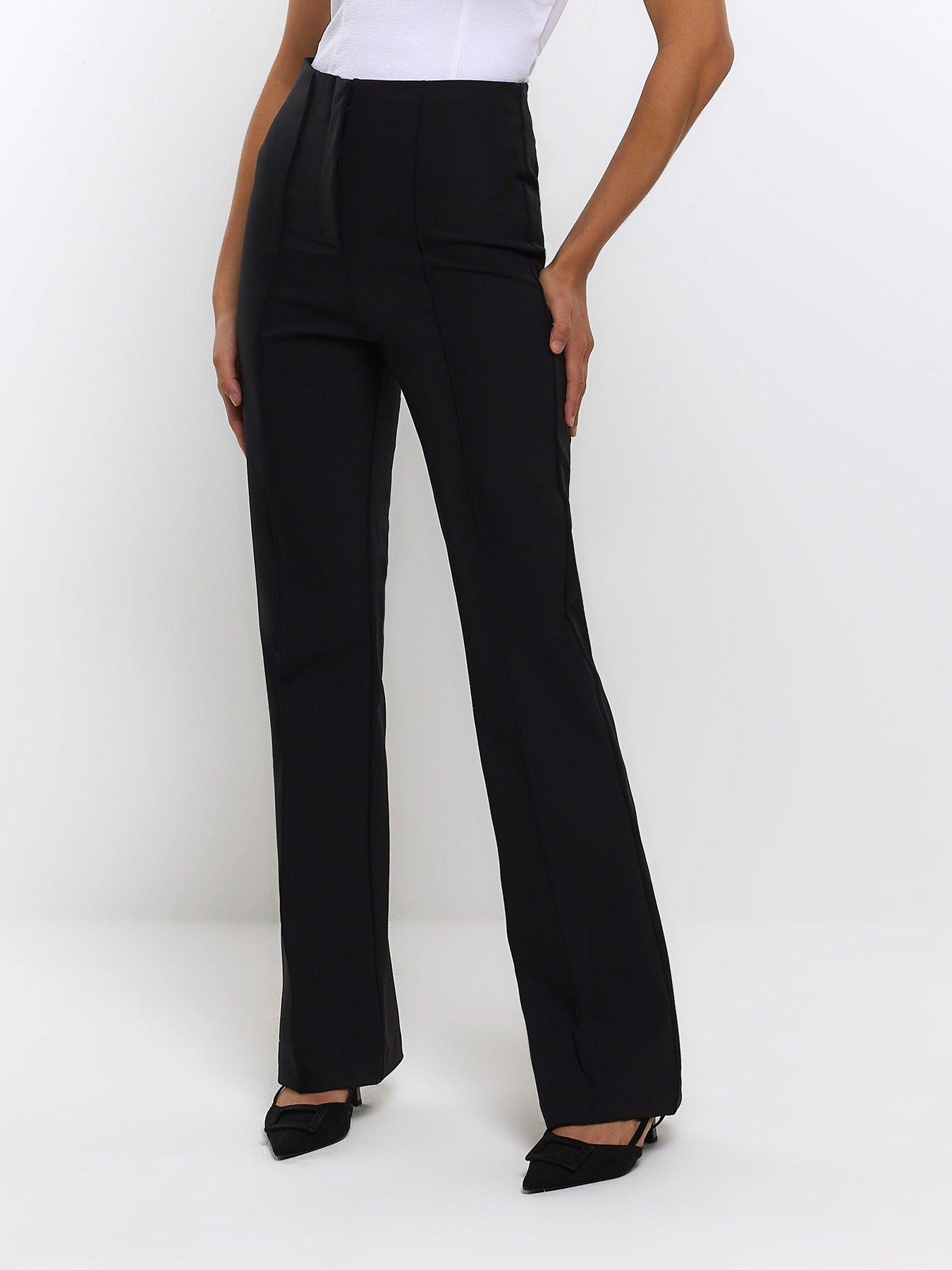 Senna Crepe Wide Leg Trousers