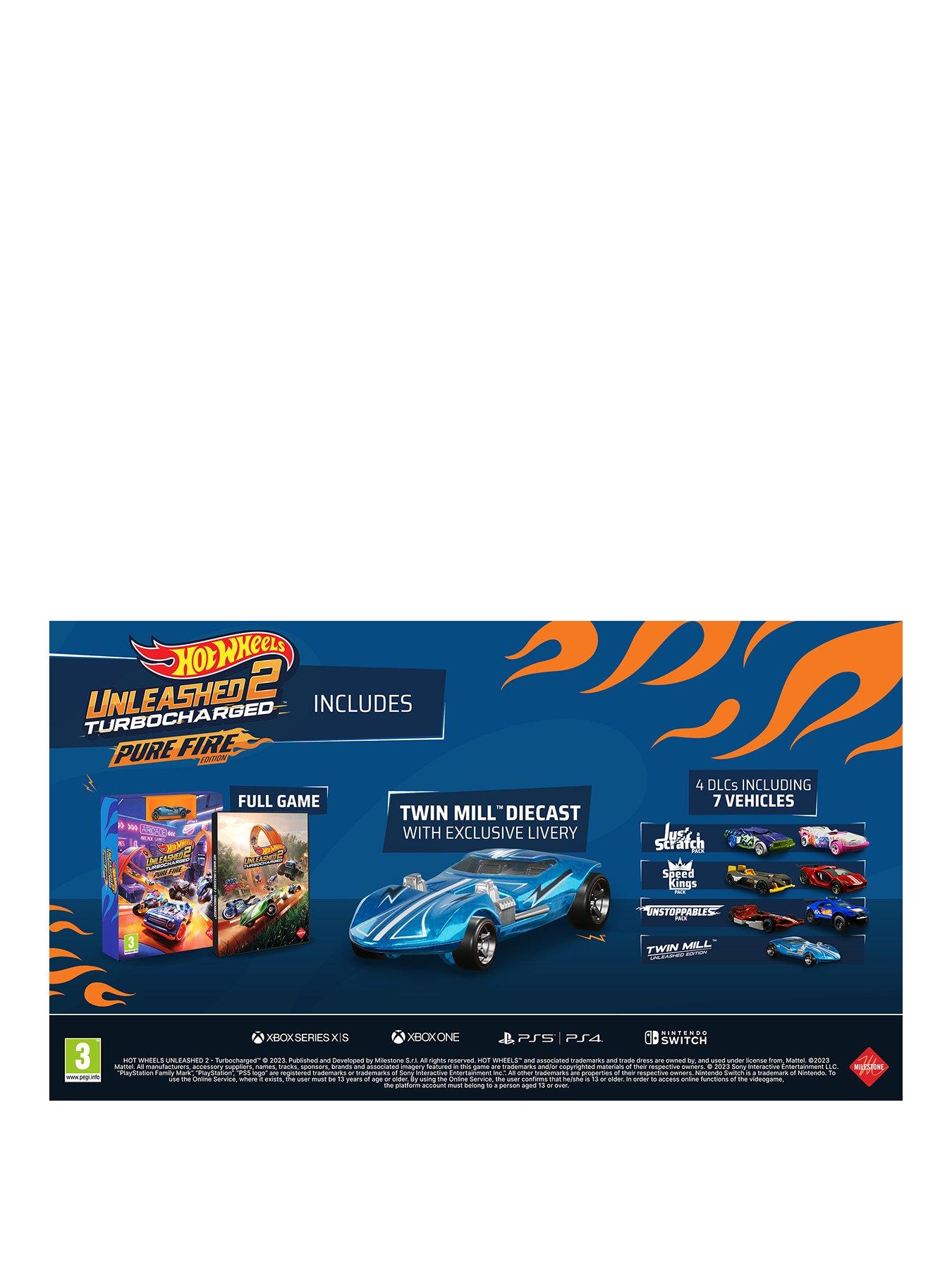 Playstation 4 Hot Wheels Edition Turbocharged Unleashed - Pure Fire 2