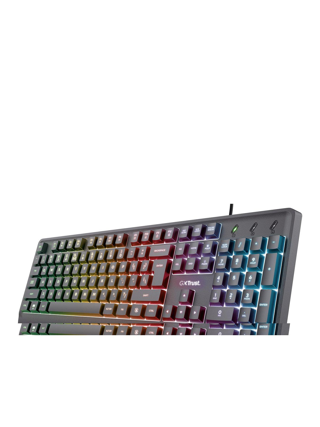  image of trust-gxt-792-quadrox-4-in-1-gaming-bundle-gaming-headset-light-up-keyboard-amp-mouse-mousepad-ndash-blacknbsp