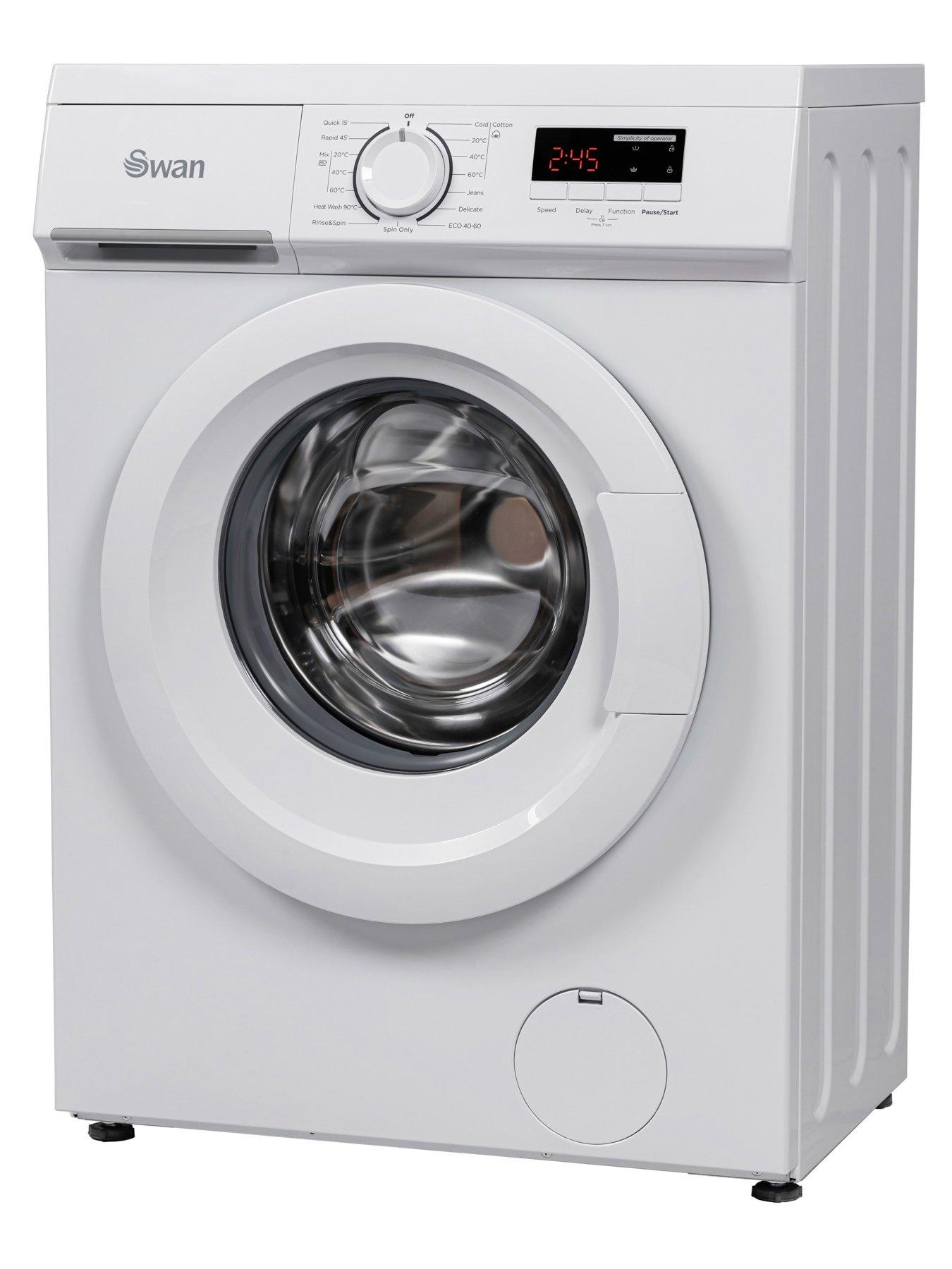 Image 2 of 6 of Swan SW75110W 7kg Load, 1200 Spin Freestanding Washing Machine - White