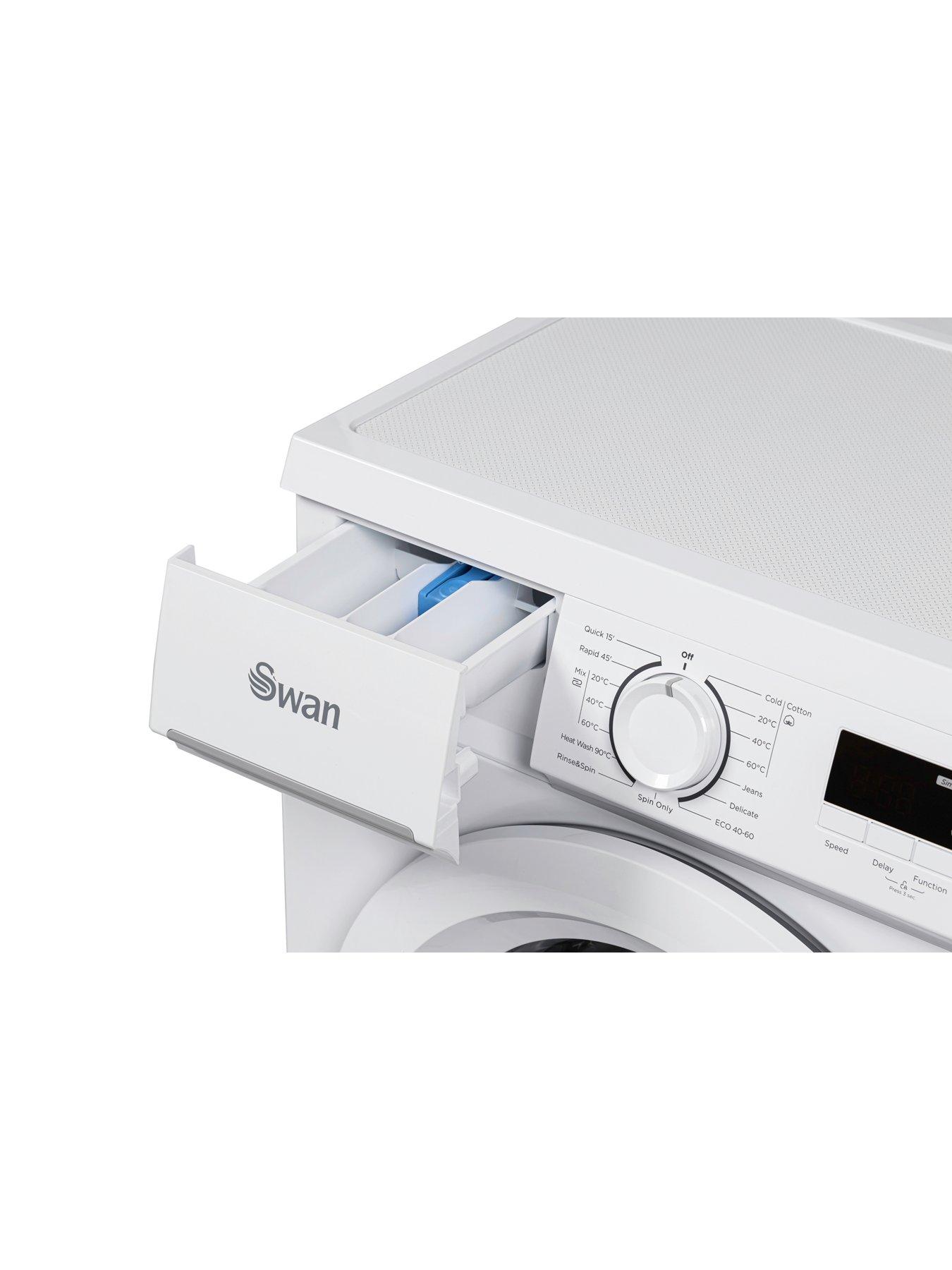 Image 5 of 6 of Swan SW75110W 7kg Load, 1200 Spin Freestanding Washing Machine - White