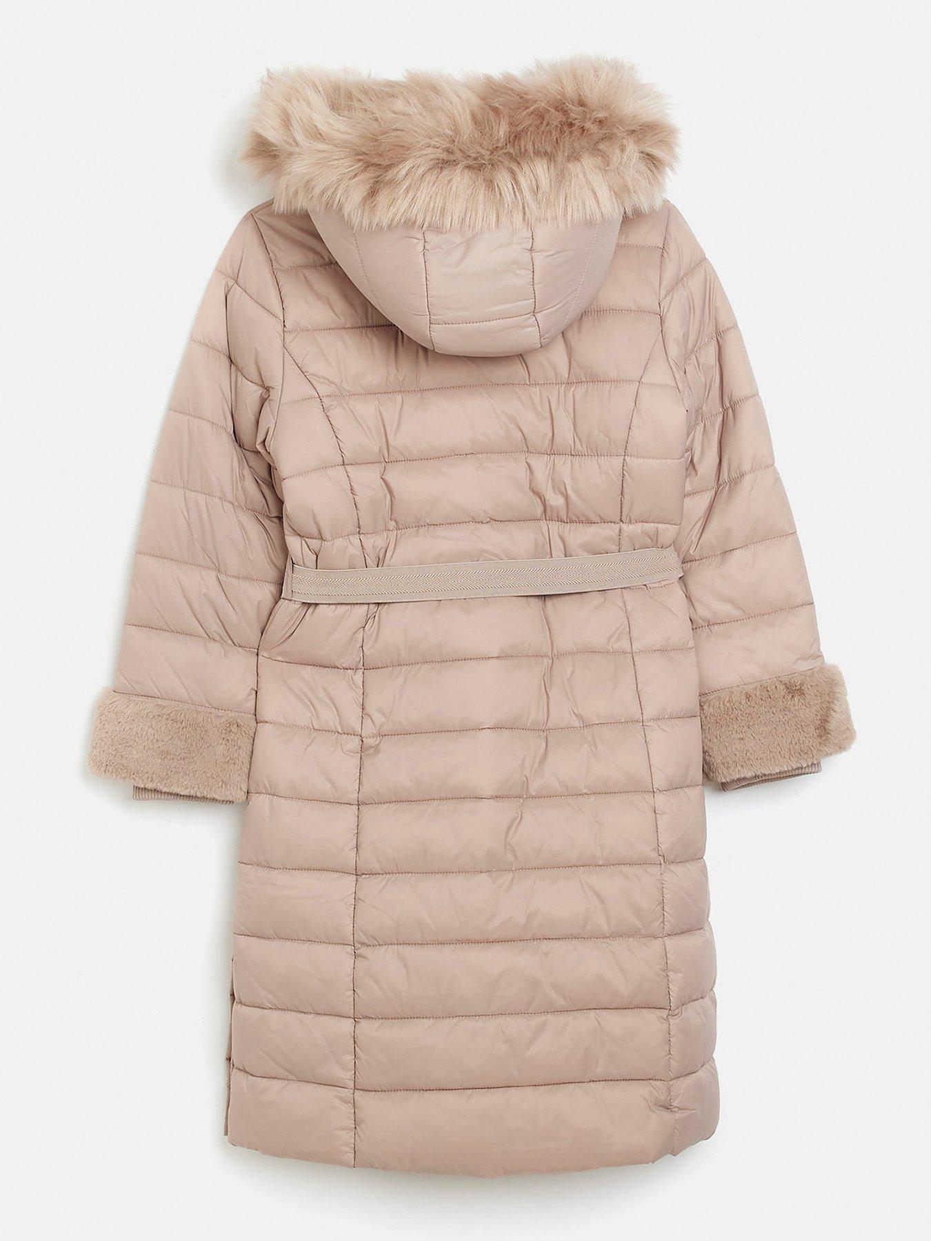 River island childrens faux fur sale coats jackets