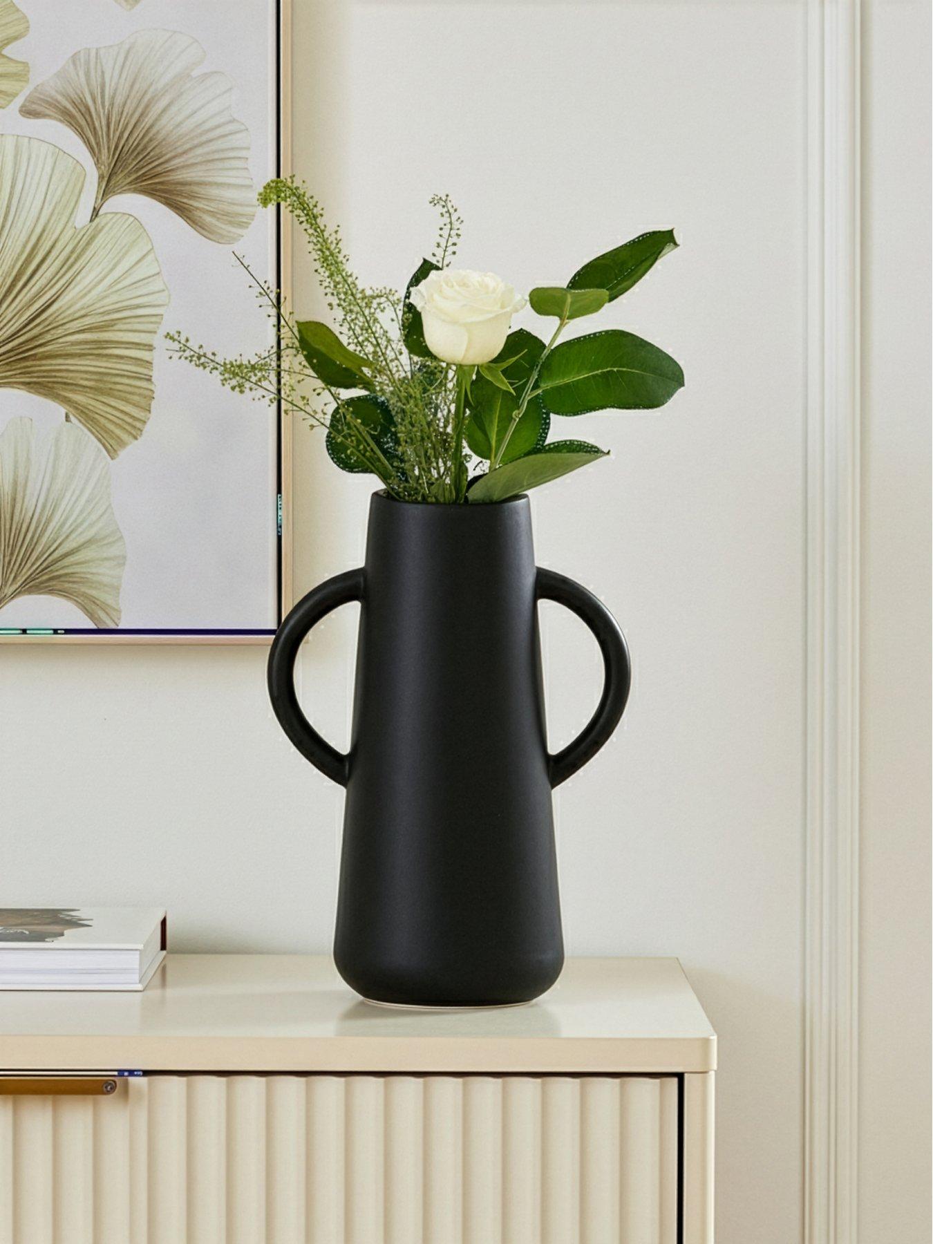 Very Home 35 cm Conical Vase with Handles