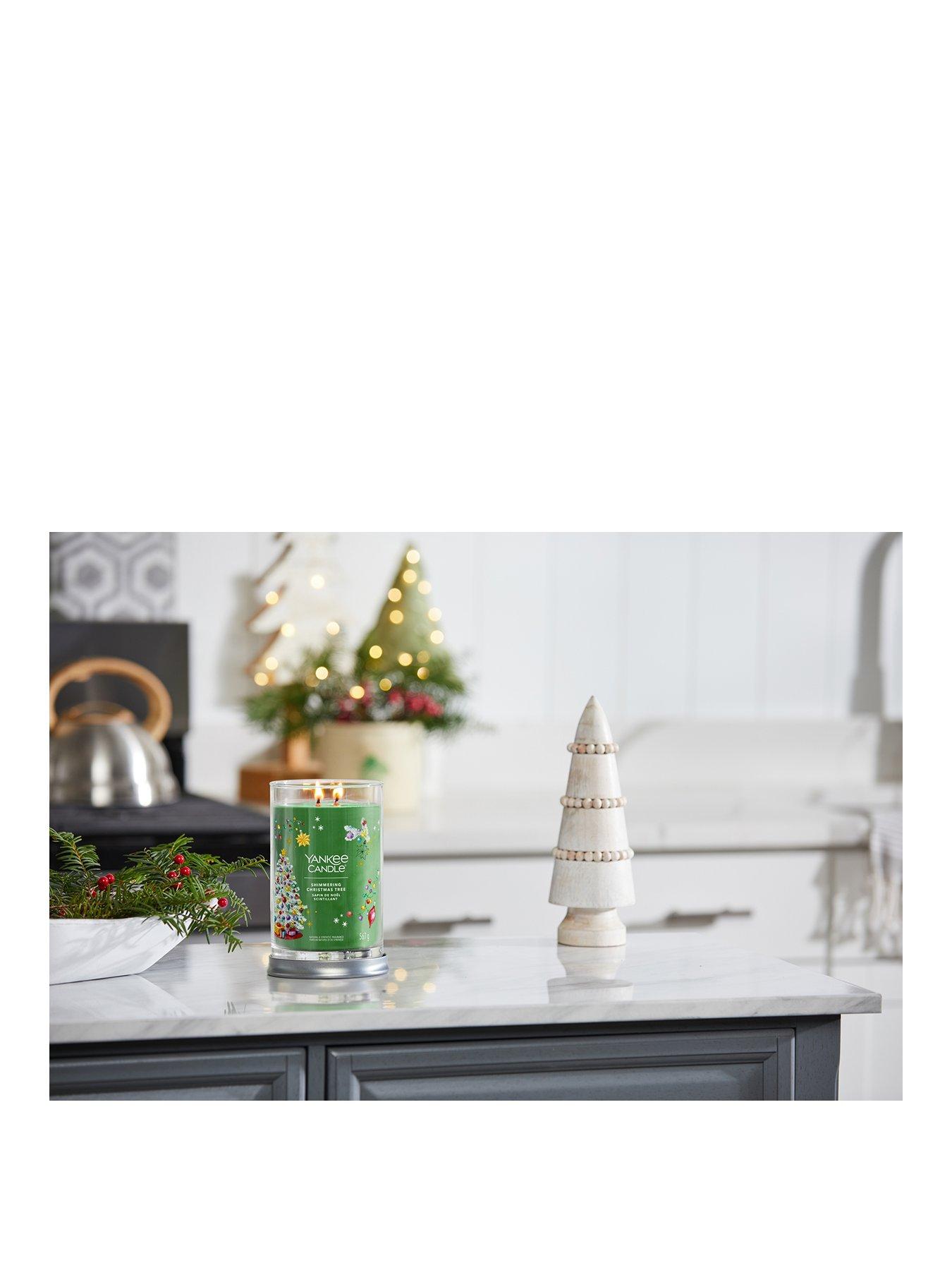 Yankee Candle Signature Large Tumbler Candle Shimmering Christmas Tree
