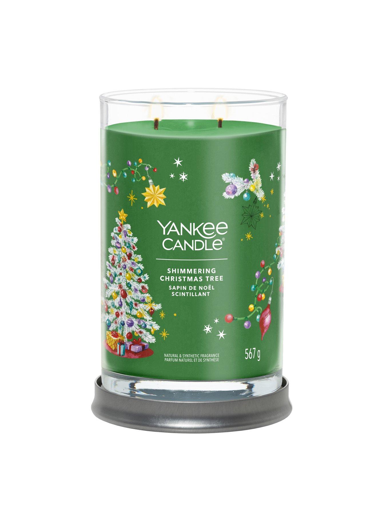 Yankee Candle Signature Large Tumbler Candle Shimmering Christmas Tree