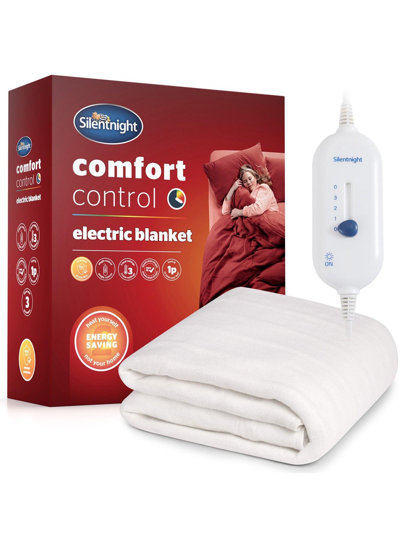 undefined Comfort Control Electric Blanket - 3 Heat Settings