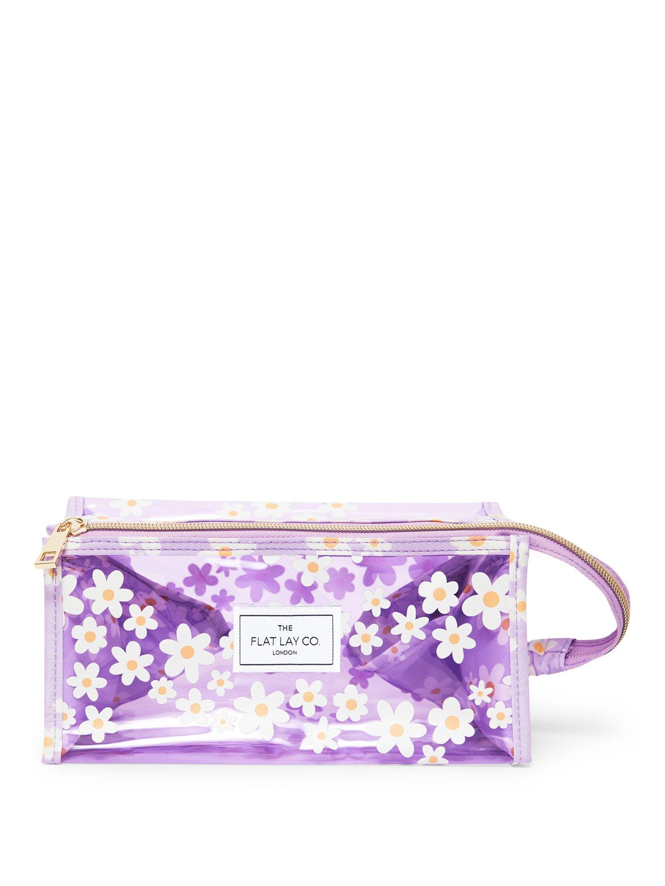  image of the-flat-lay-co-lilac-daisy-open-flat-jelly-box-bag