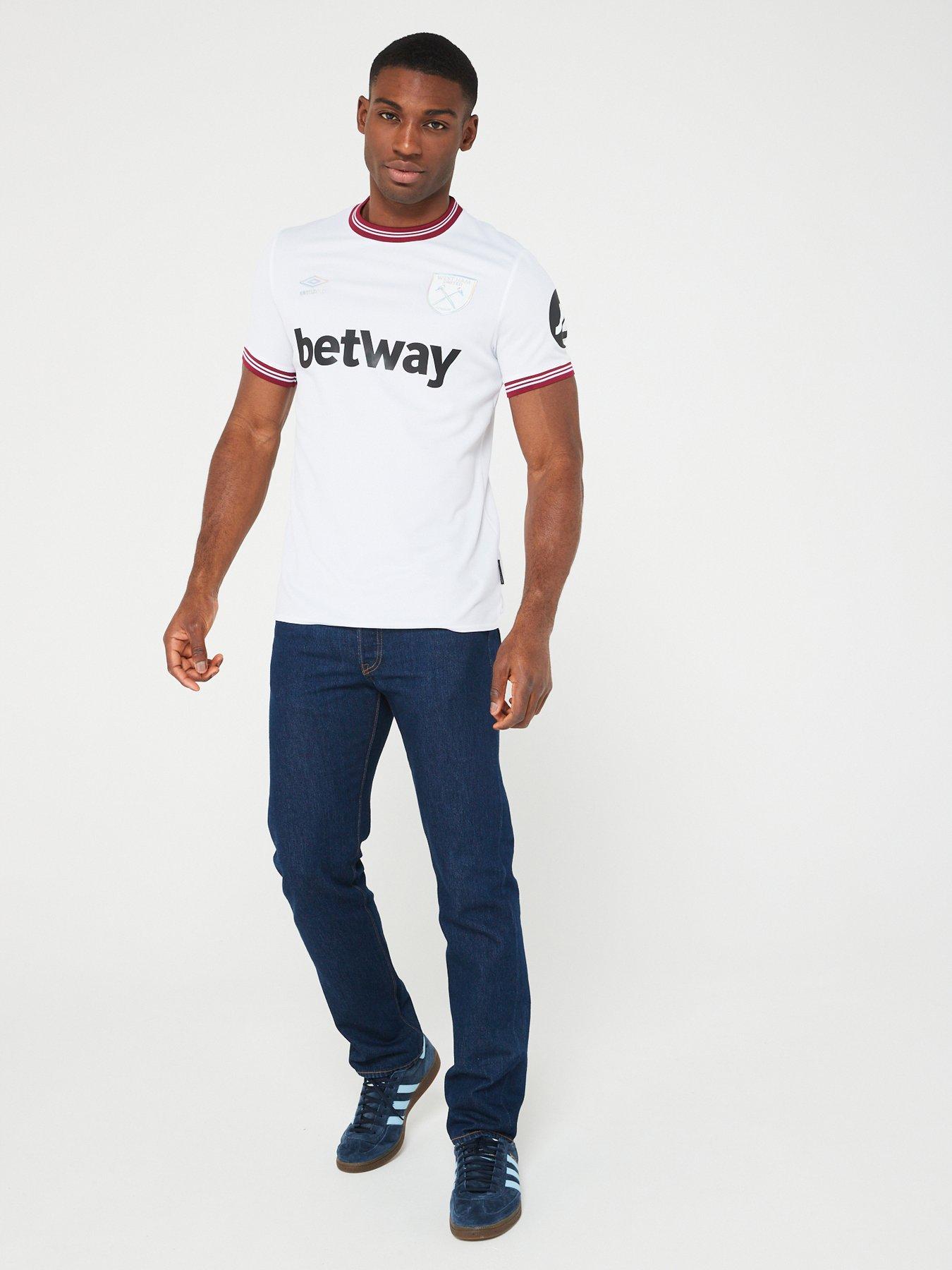 west ham away shirt