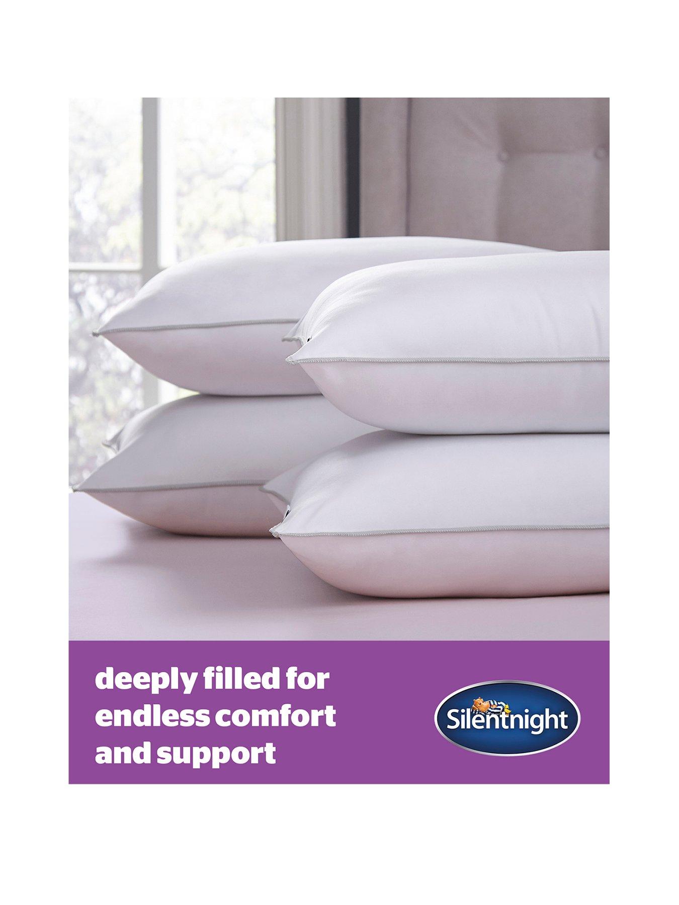 Silentnight Deep Sleep Pillows Pack Of 4 White