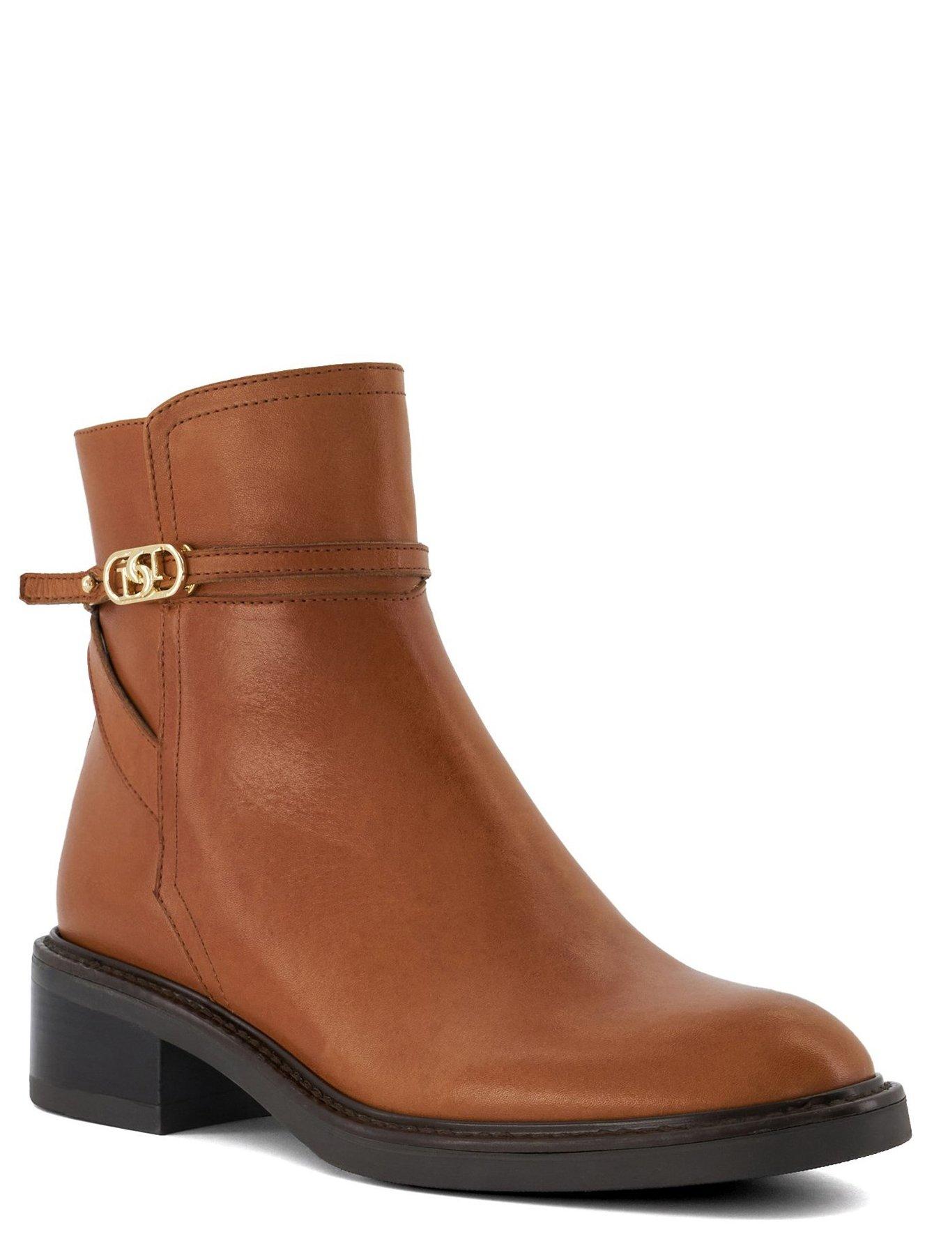 Dune ankle boots sales sale