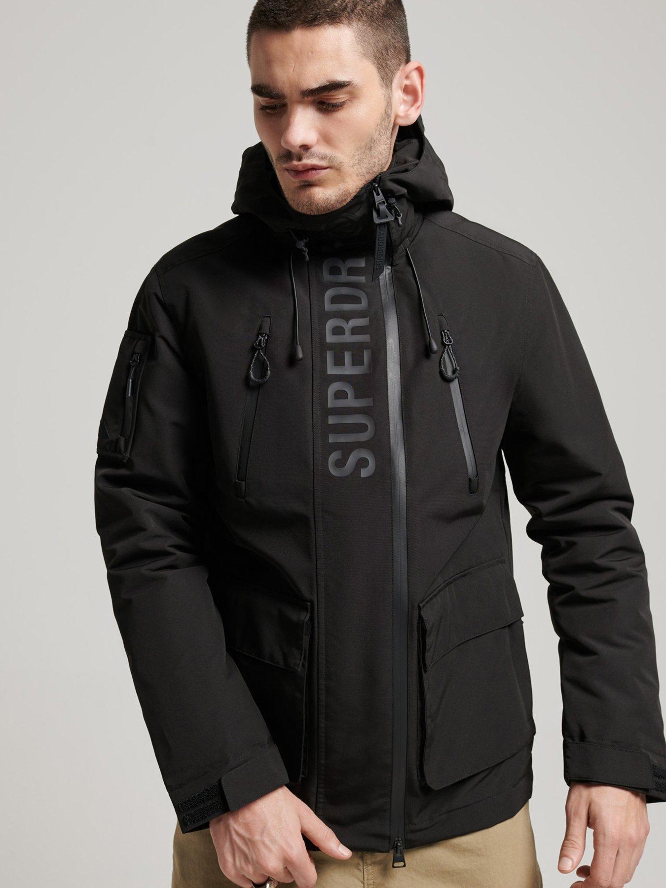 Superdry Academy Clubhouse Jacket Black