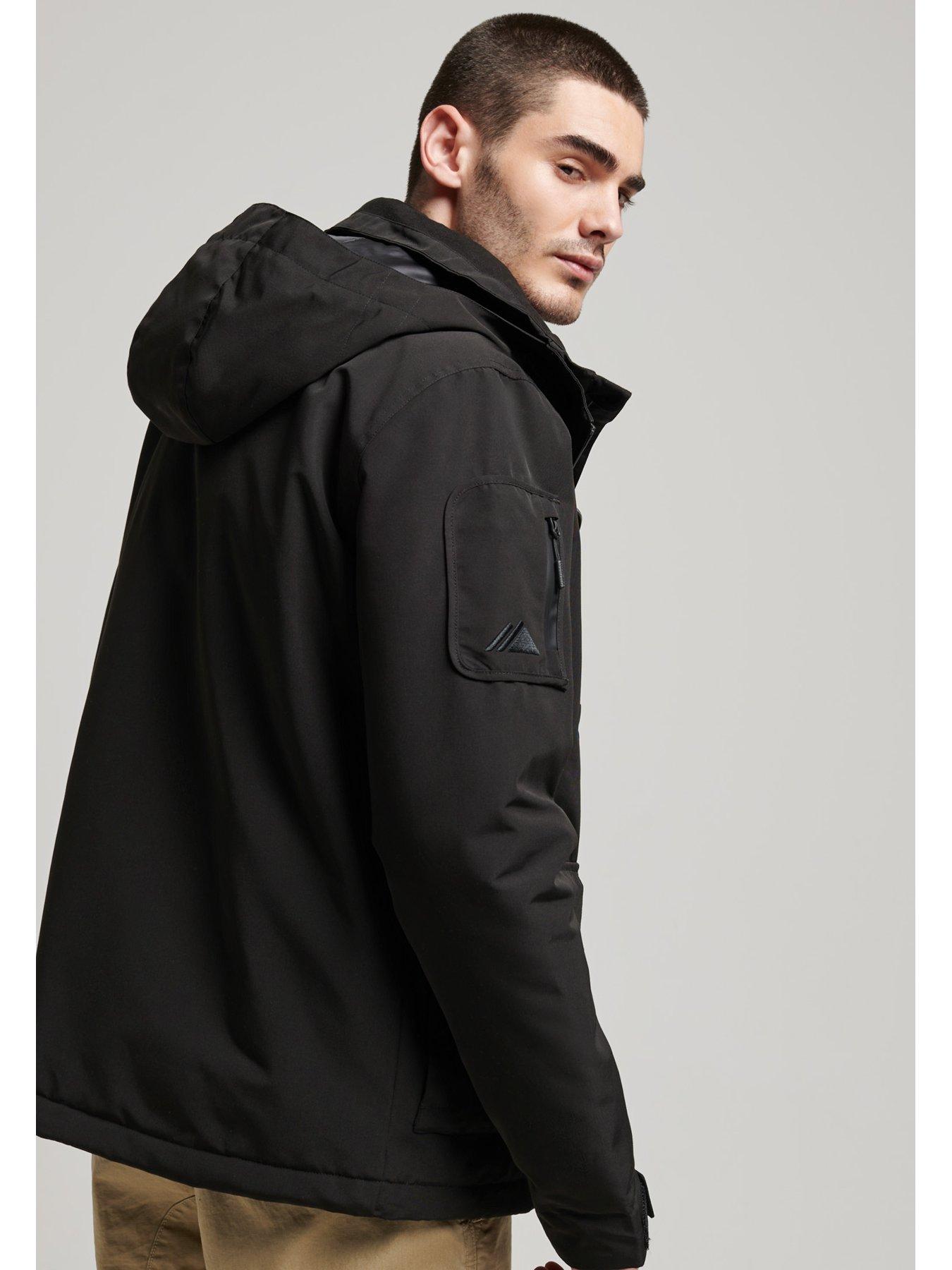 Superdry Mountain Windcheater Jacket Black