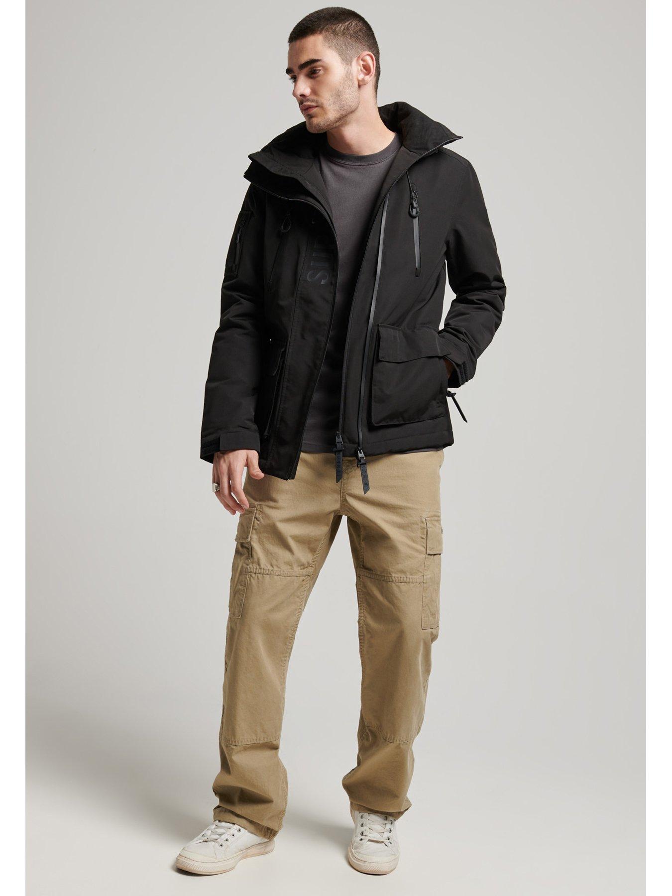 Superdry Mountain Windcheater Jacket Black