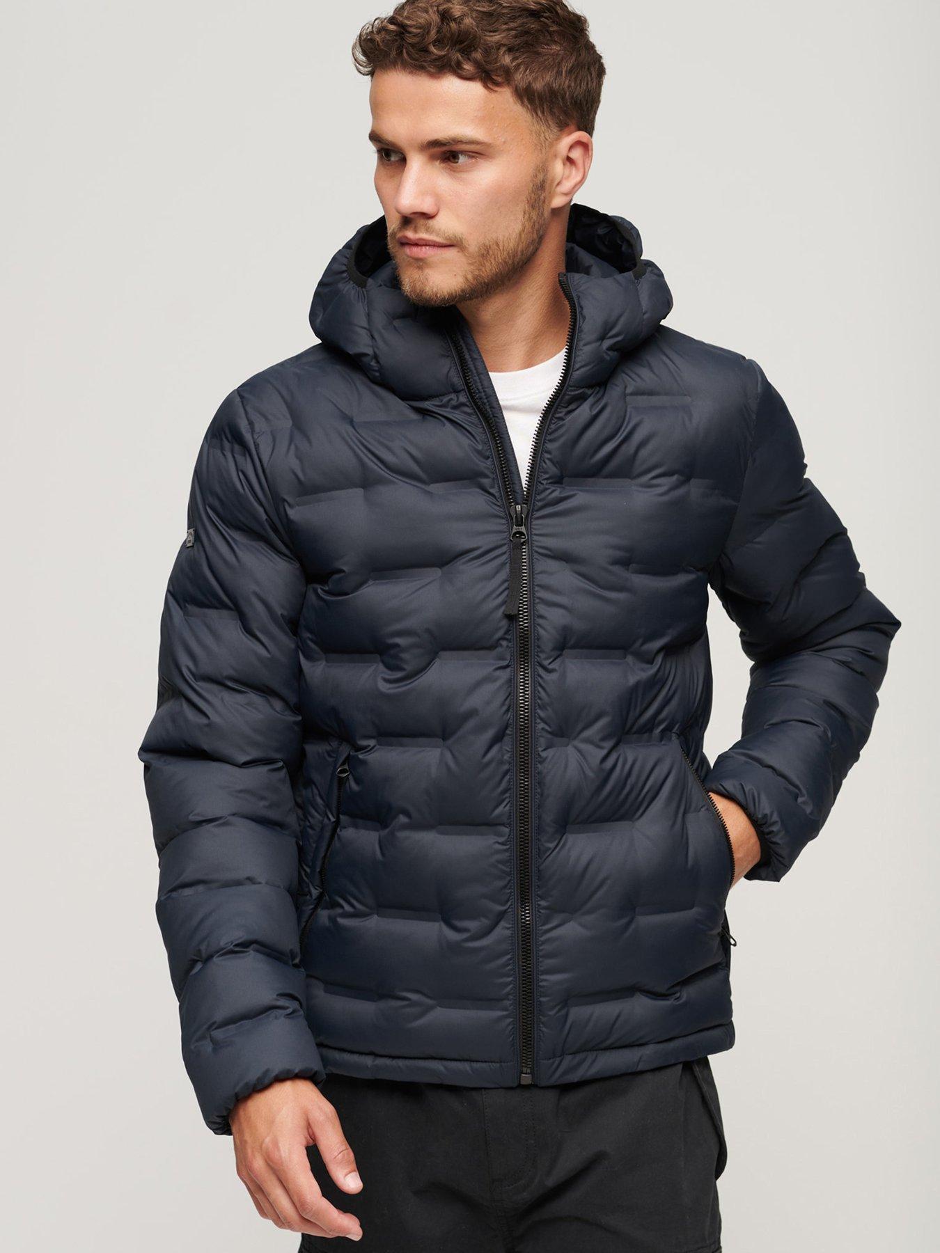 Superdry quilted outlet hooded