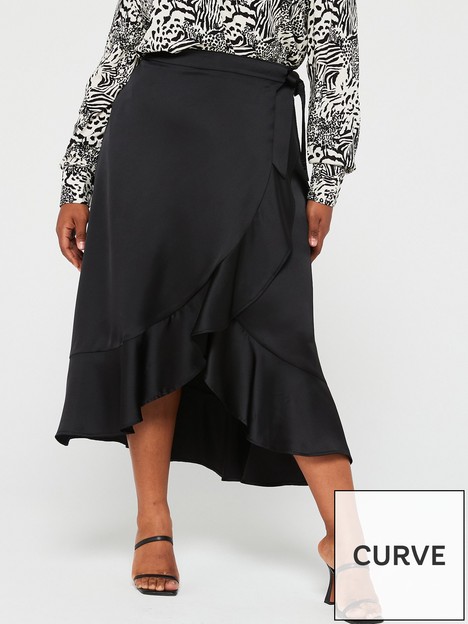 v-by-very-curve-satin-wrap-midi-skirt-black