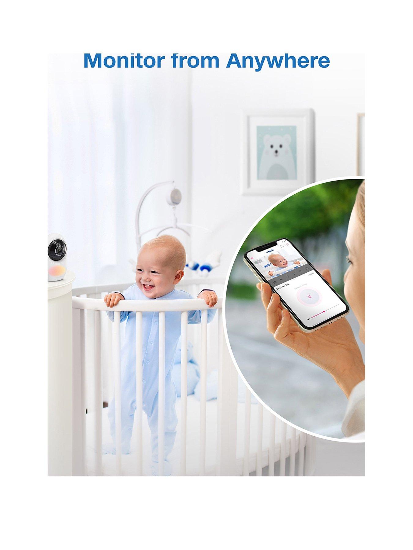 VTech 2 Camera Smart Wi-Fi Full Colour Baby Video Monitor with Remote  Access - RM2751