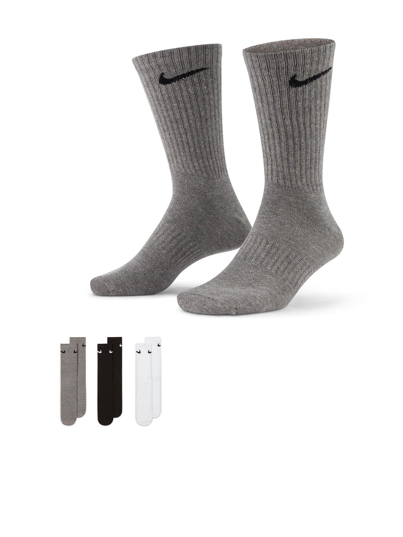 front image of nike-training-everyday-lightweight-socks