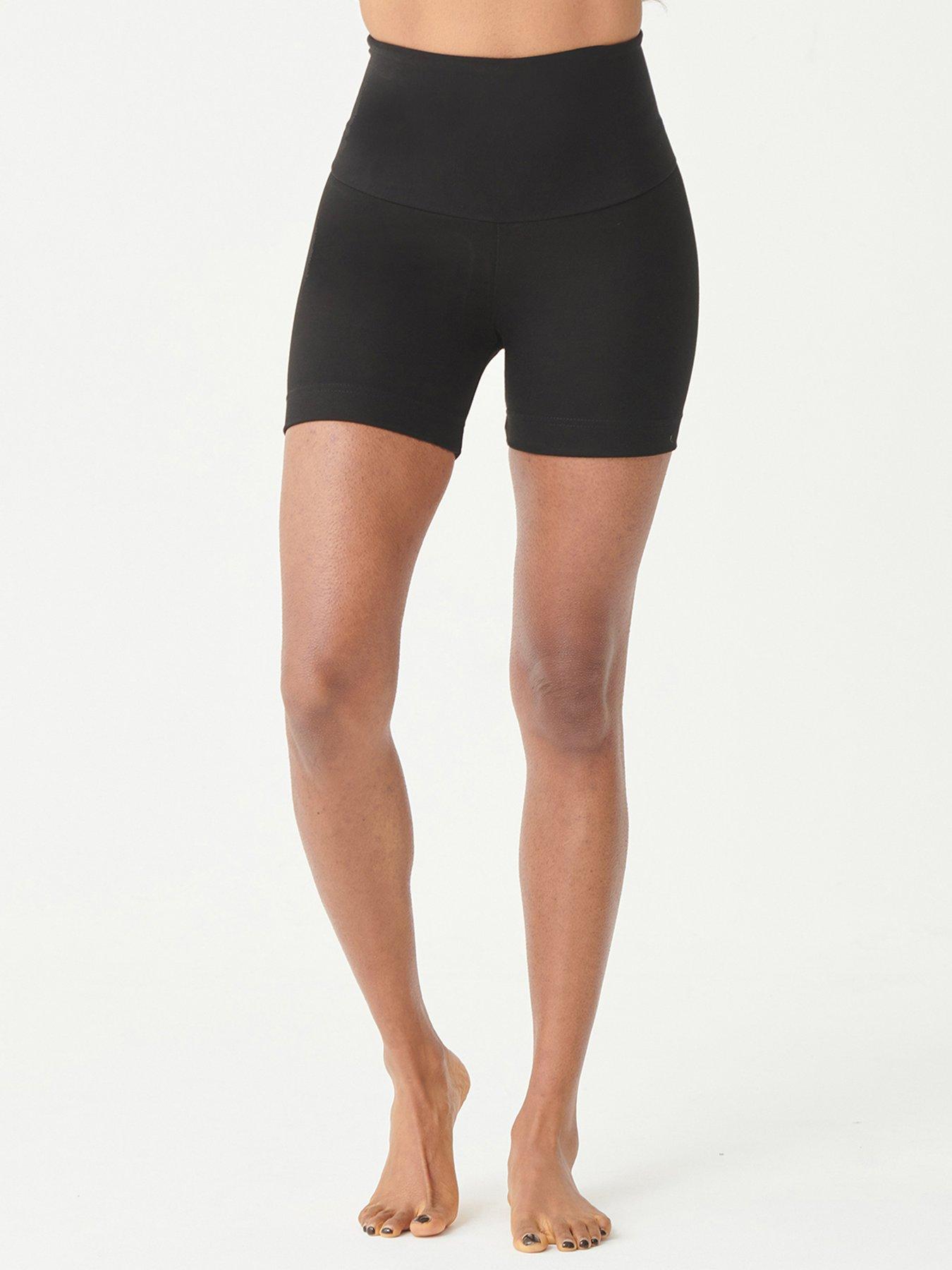 undefined Extra Strong Compression Micron Shorts With Tummy Control - Black
