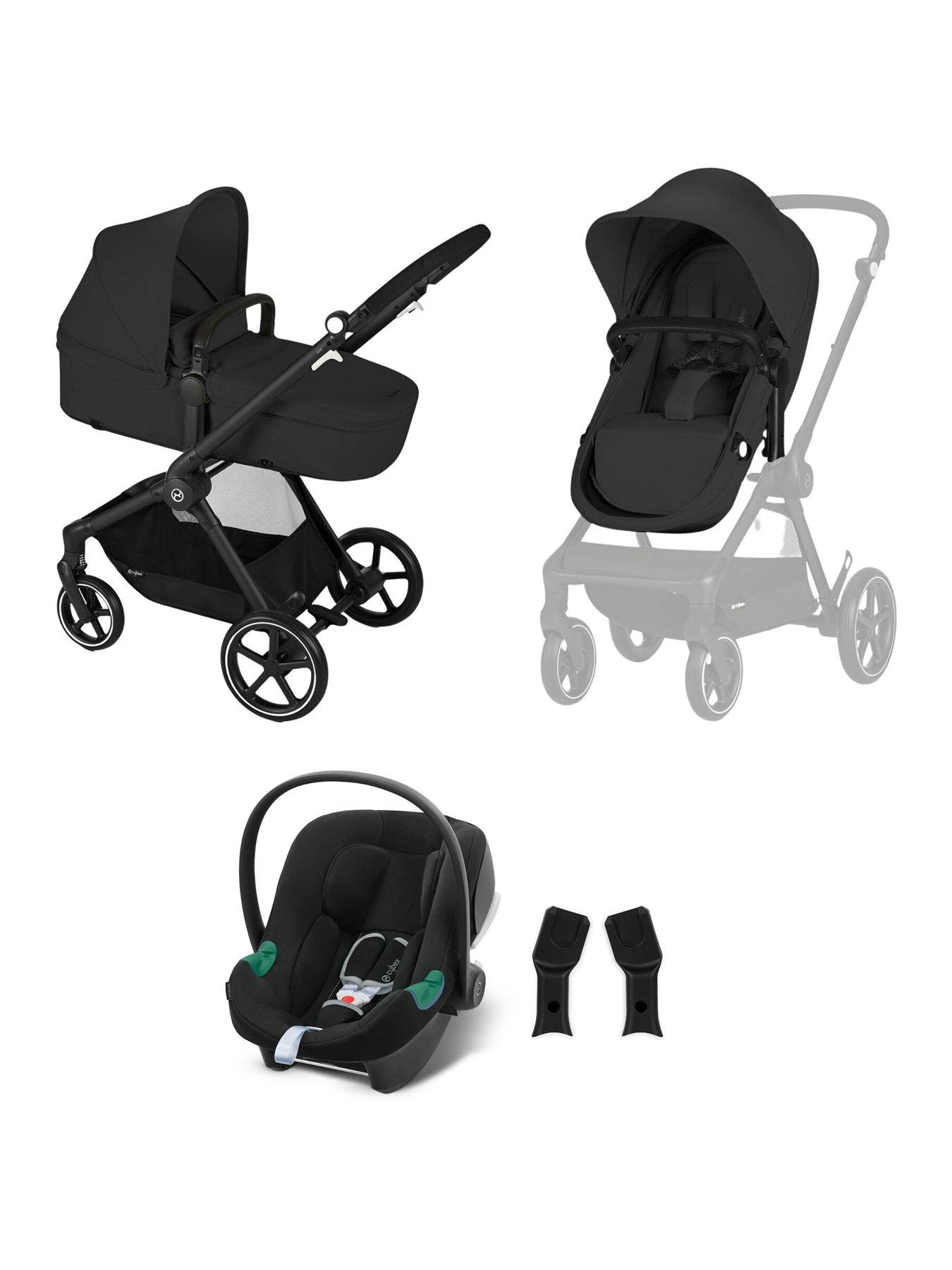 Cybex EOS 2in1 Pushchair Bundle Travel System with R129 Aton B2 i