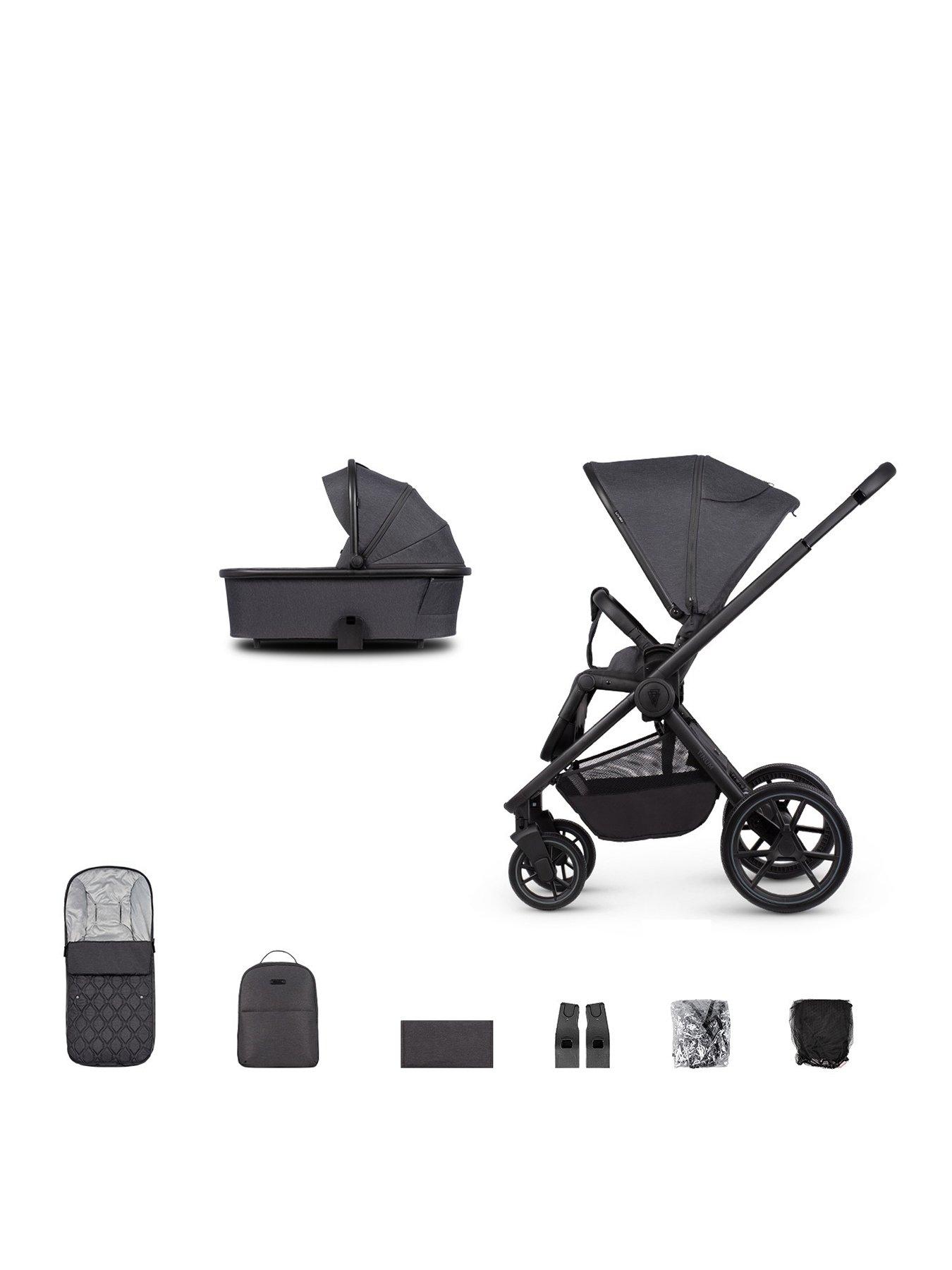 undefined Tinum Edge 2in1 (With Maxi Cosi/Cybex Adaptors) - Charcoal