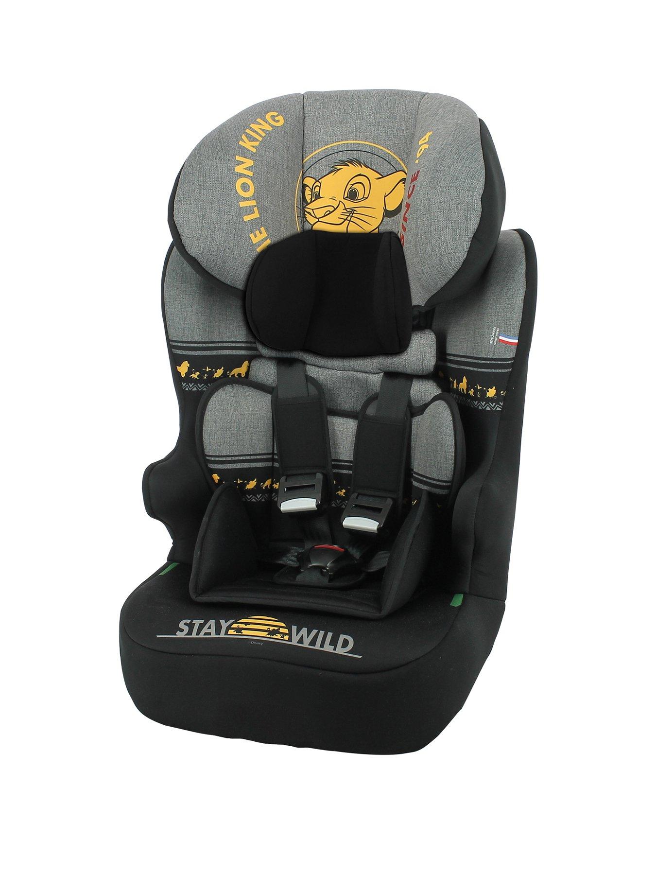 Disney The Lion King Disney Lion King Race I Belt fitted High Back Booster Car Seat 76 140cm approx. 9 months to 12 years littlewoods